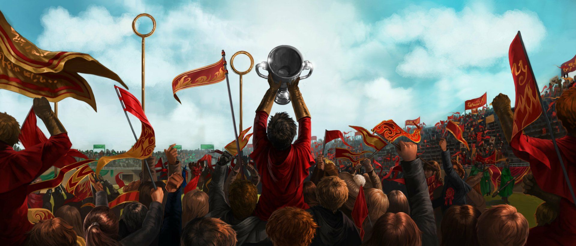 1920x821 Gryffindor Quidditch Victory
