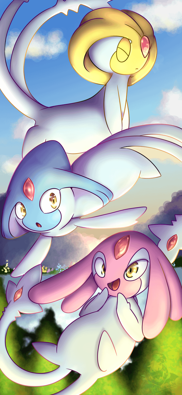 640x1387 Lake Trio Phone Wallpaper [OC]