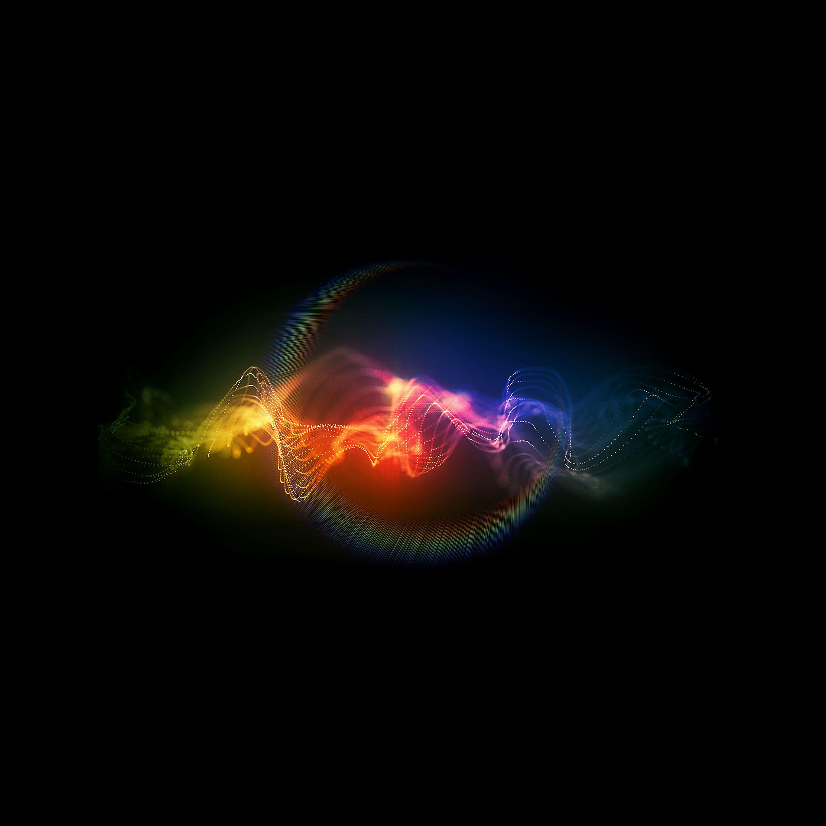 rainbow soundwave profile pic backgrounds