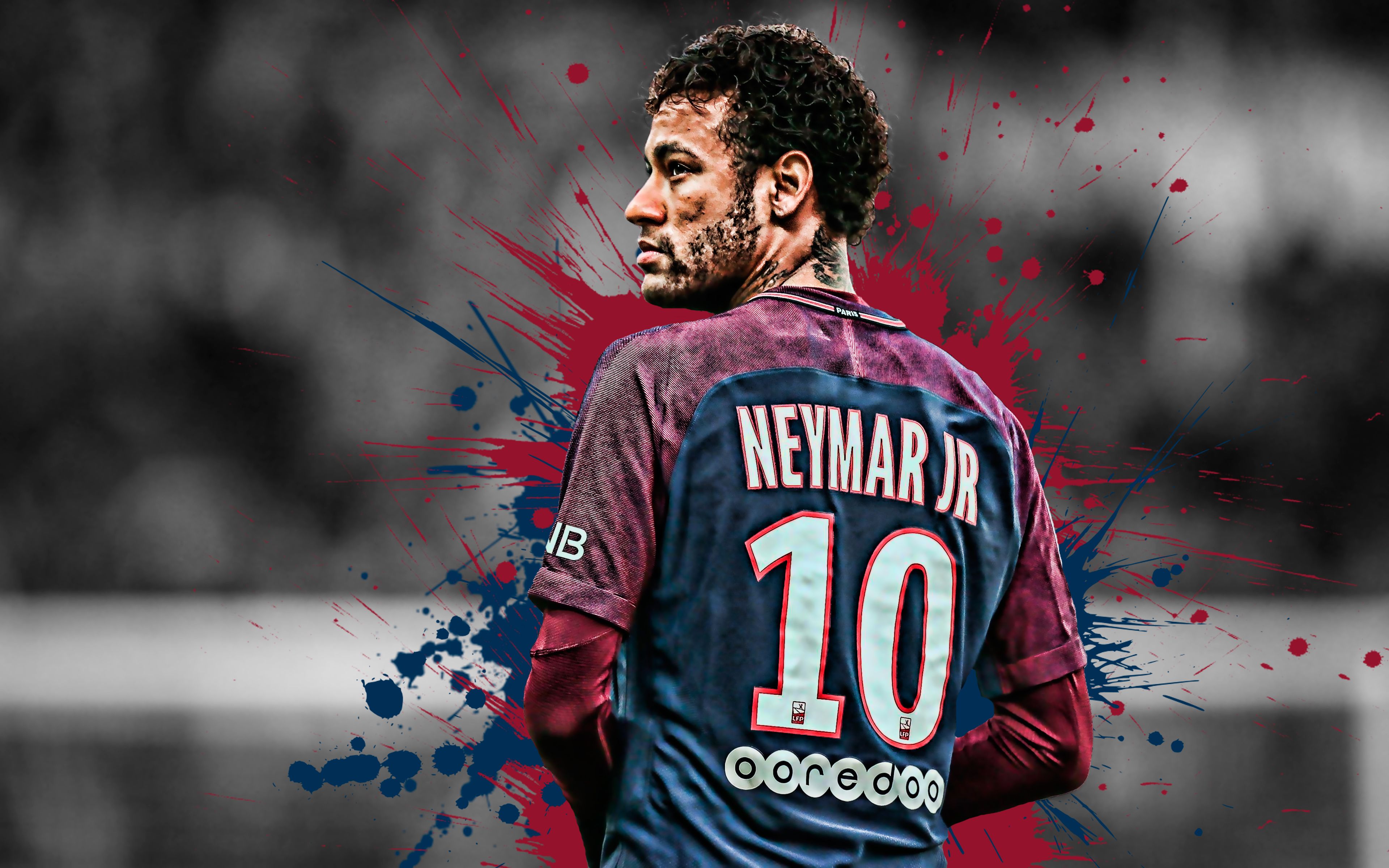 3840x2400 Phone wallpaper: Neymar, Sports, Brazilian, Paris Saint Germain F C, Soccer 454070