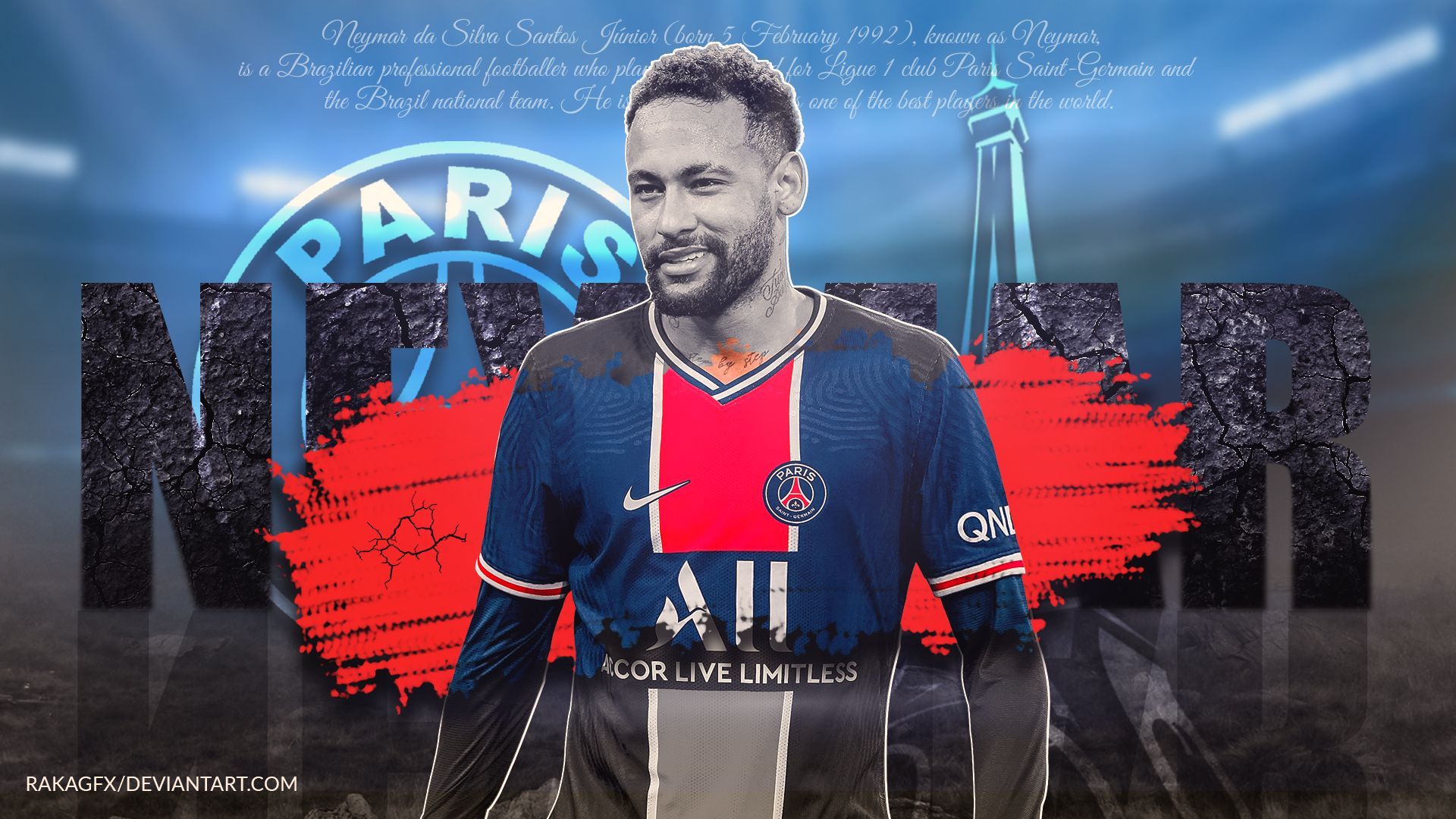 1920x1080 Desktop wallpaper: Neymar, Sports, Paris Saint Germain F C, Soccer 4K free download for PC. 503648