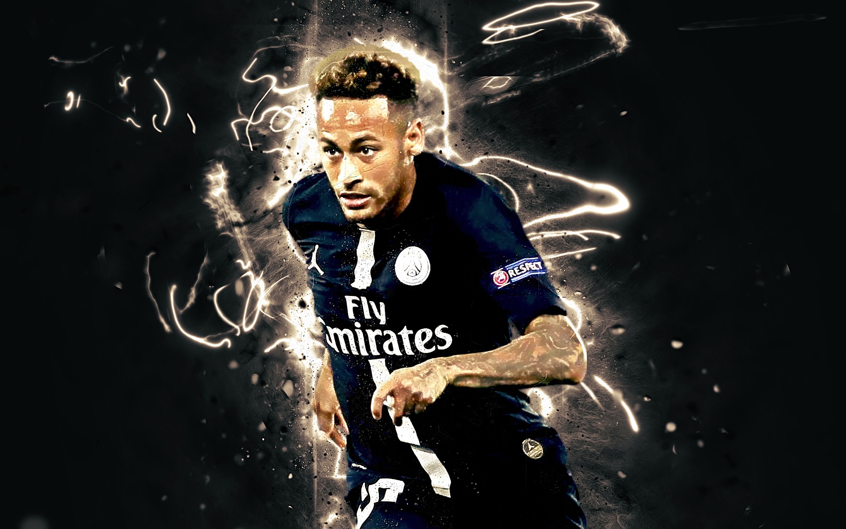 2880x1800 Desktop wallpaper: Neymar, Sports, Paris Saint Germain F C, Soccer 4K free download for PC. 445879
