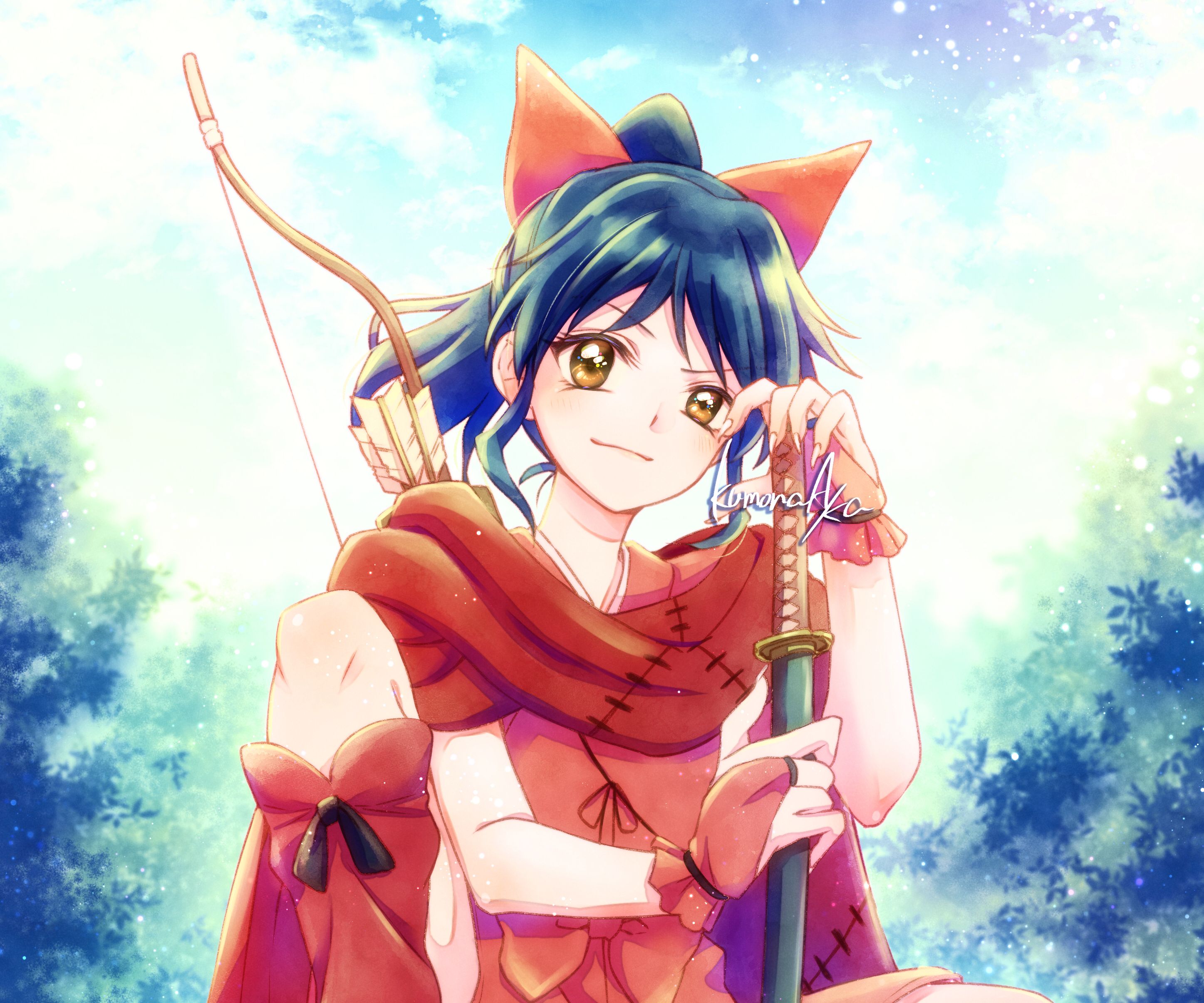 2894x2412 Download Moroha (Yashahime: Princess Half Demon) Anime Yashahime: Princess Half Demon HD Wallpaperx2412