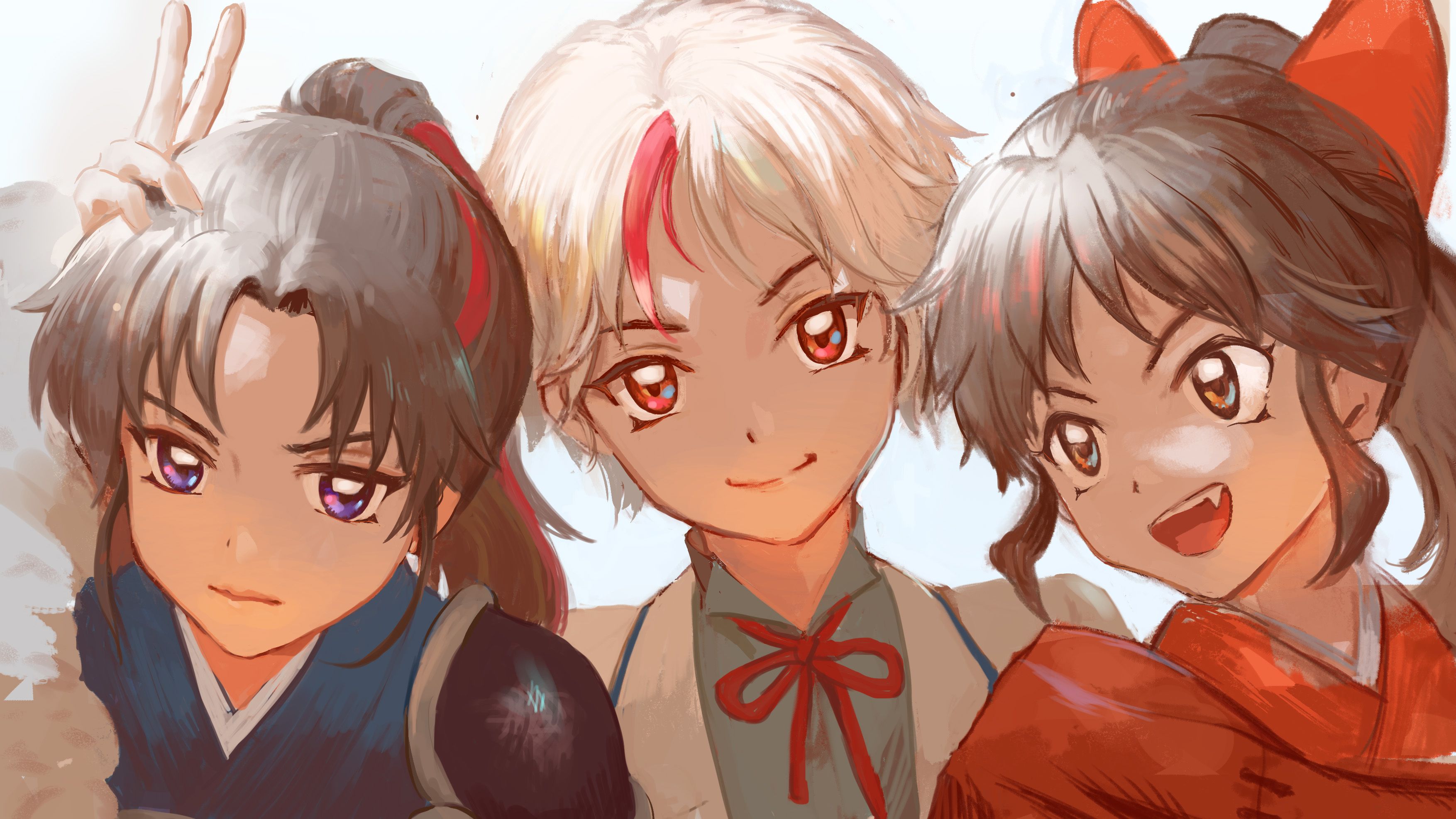 3508x1974 Yashahime: Princess Half Demon Wallpaper And Background