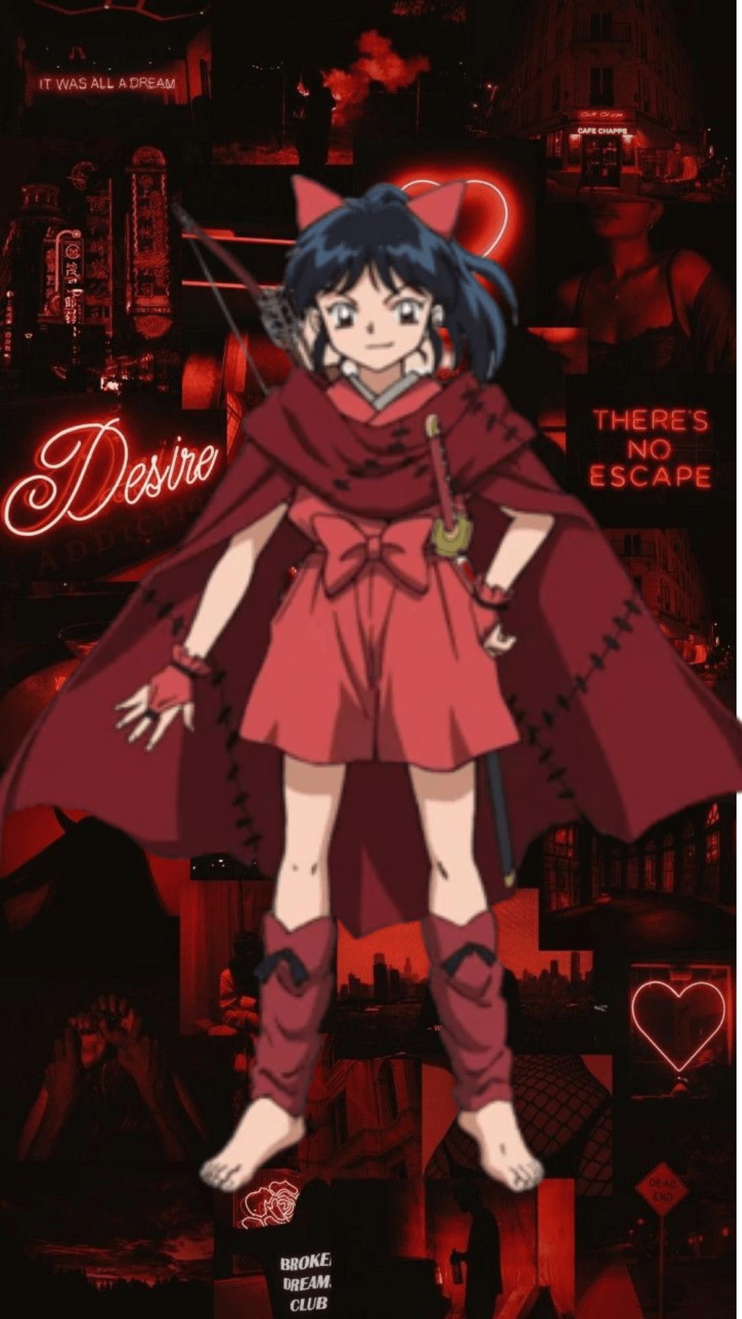1080x1920 Aesthetic Wallpaper! (I just simply added the characters on the background)