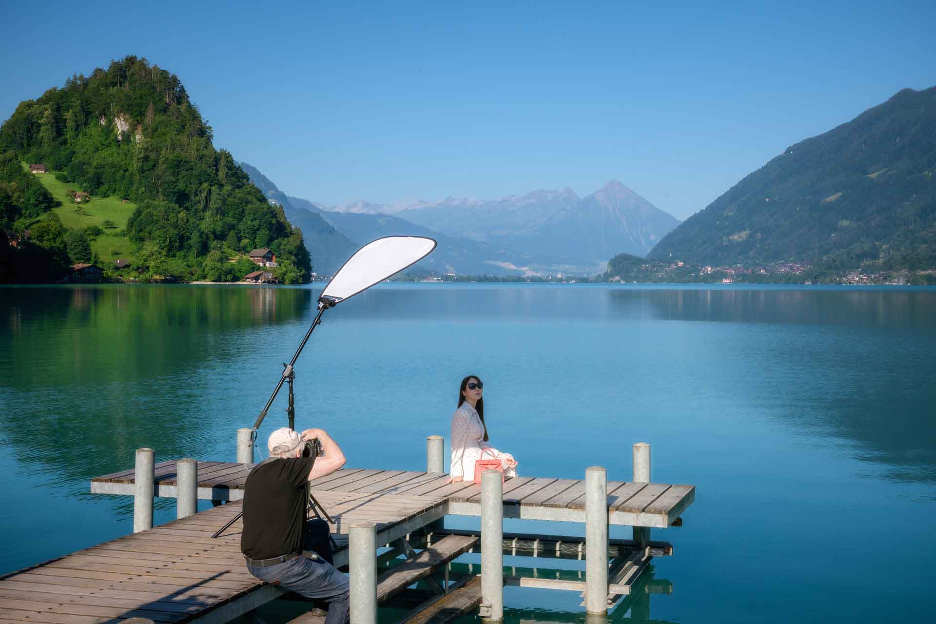 1920x1280 Iseltwald photo shoot on a sunny day