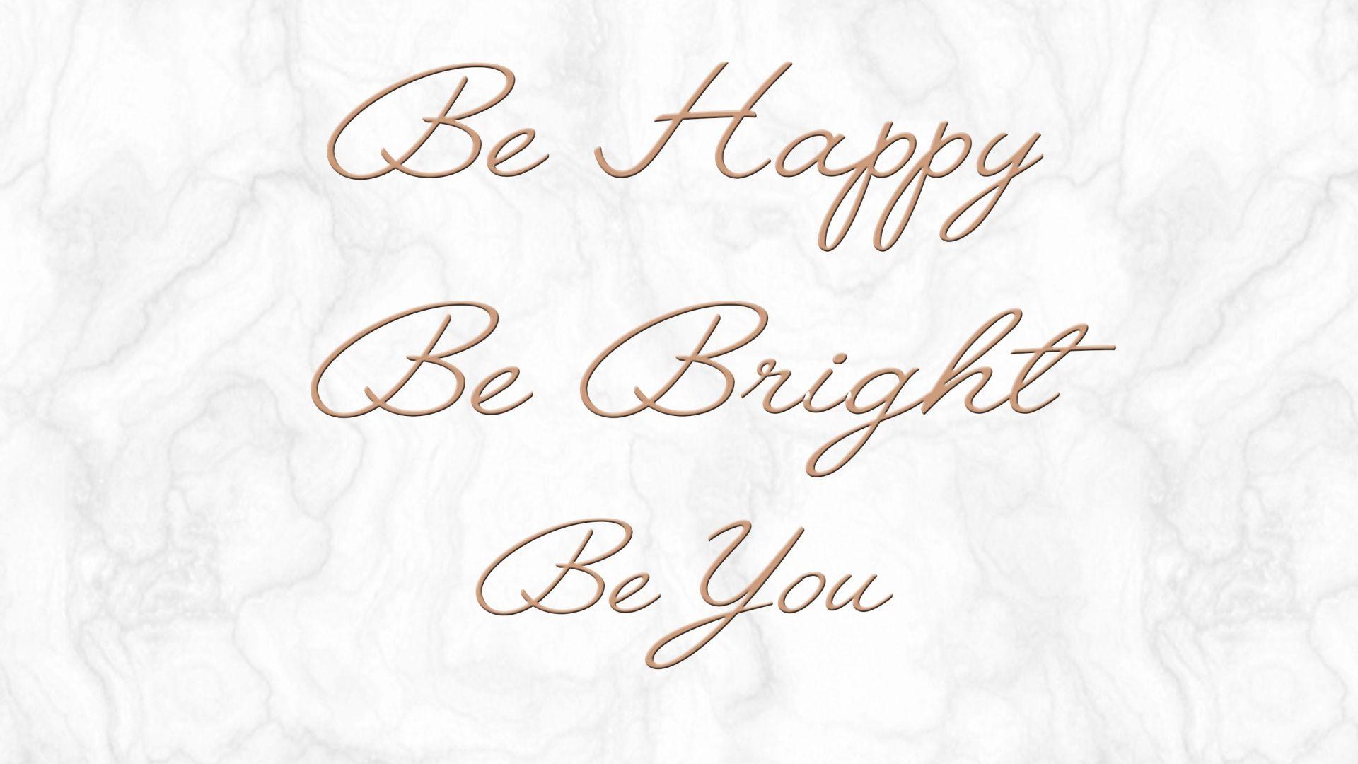1920x1080 Free download Be happy Be bright Be you Rose Gold Marble laptop wallpaper [3000x2400] for your Desktop, Mobile & Tablet. Explore 8X10 Background