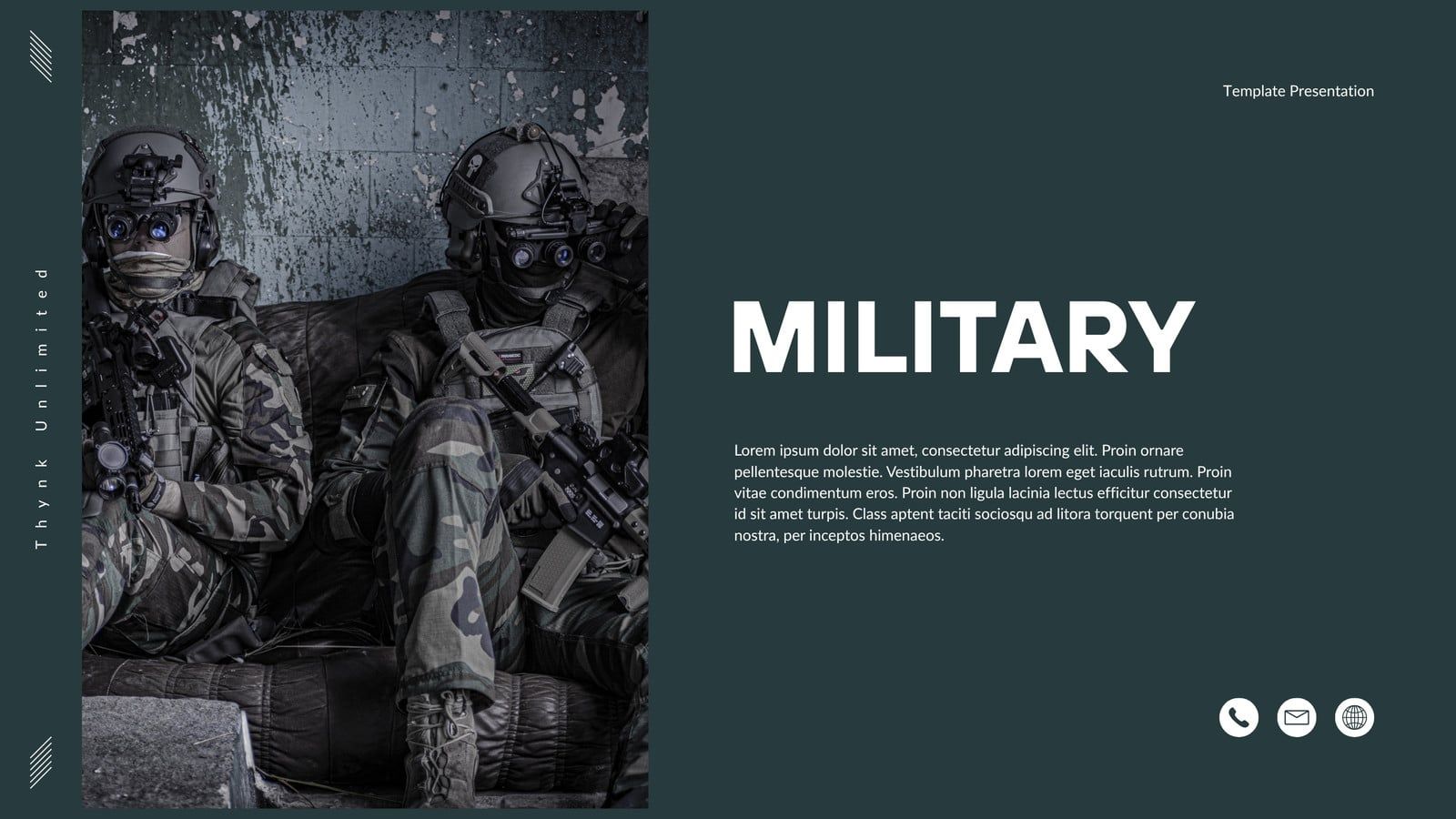 1600x900 Free and customizable military templates