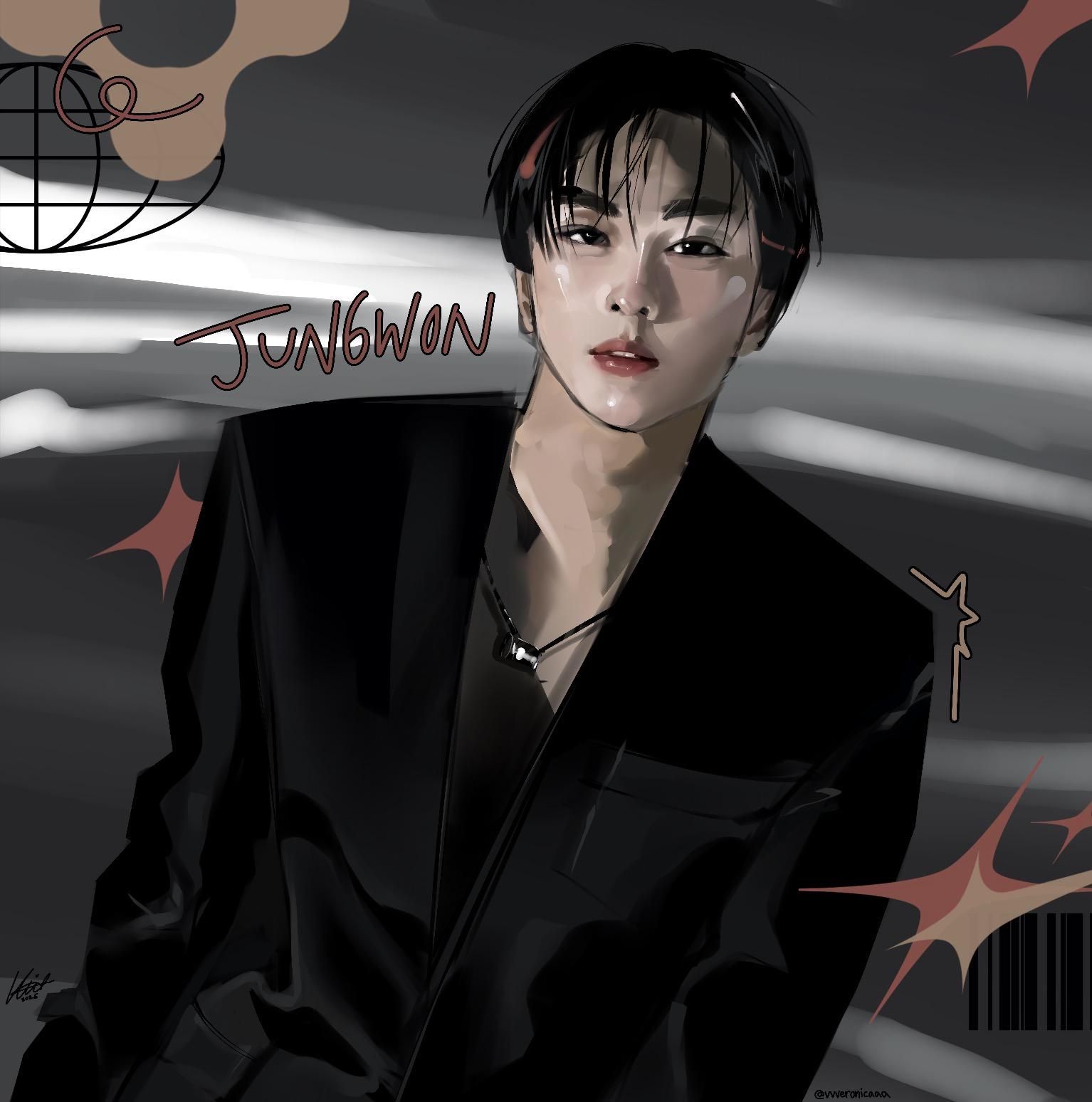 1534x1548 I drew Jungwon!