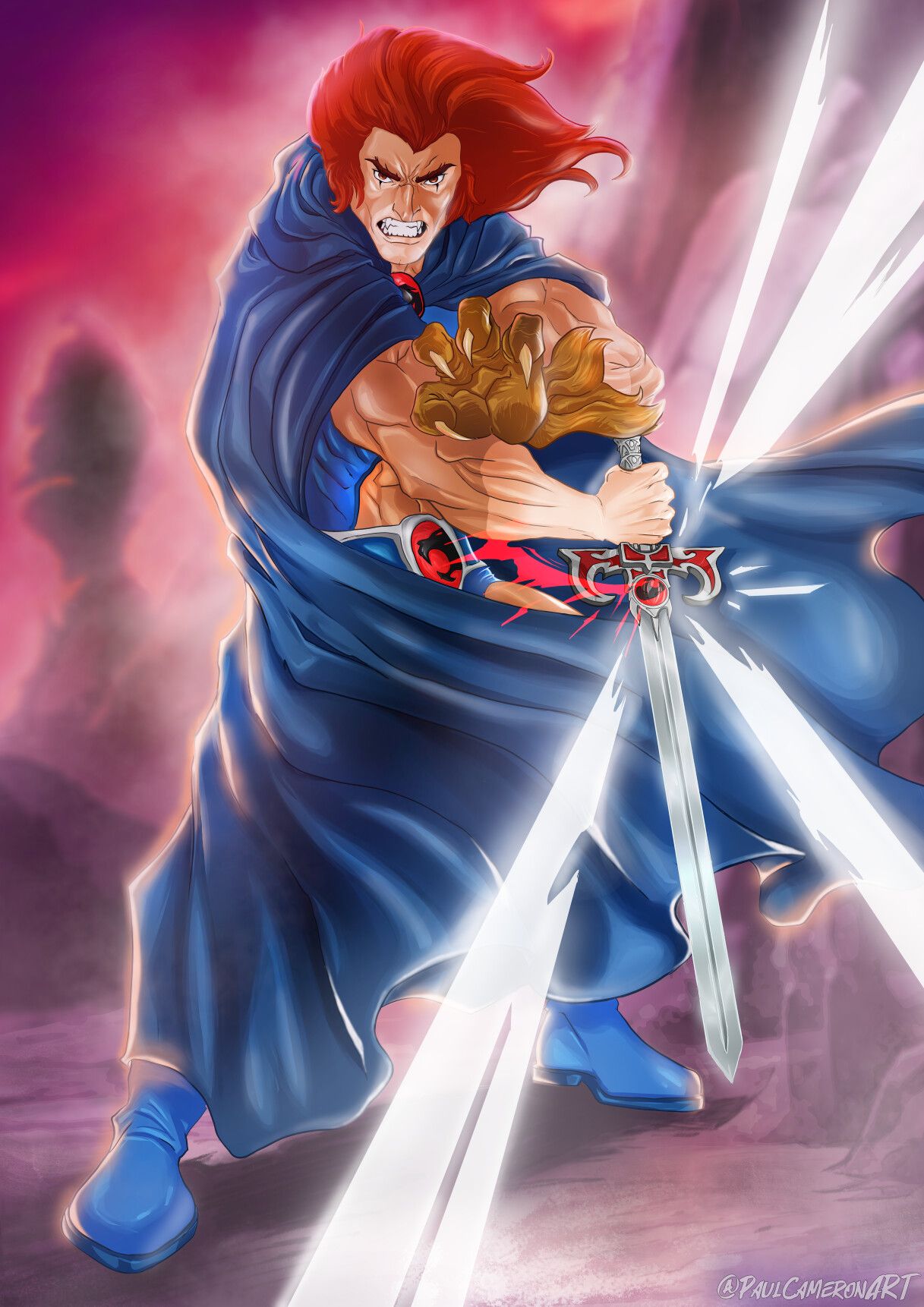 1217x1722 Lion O And Mumm Ra