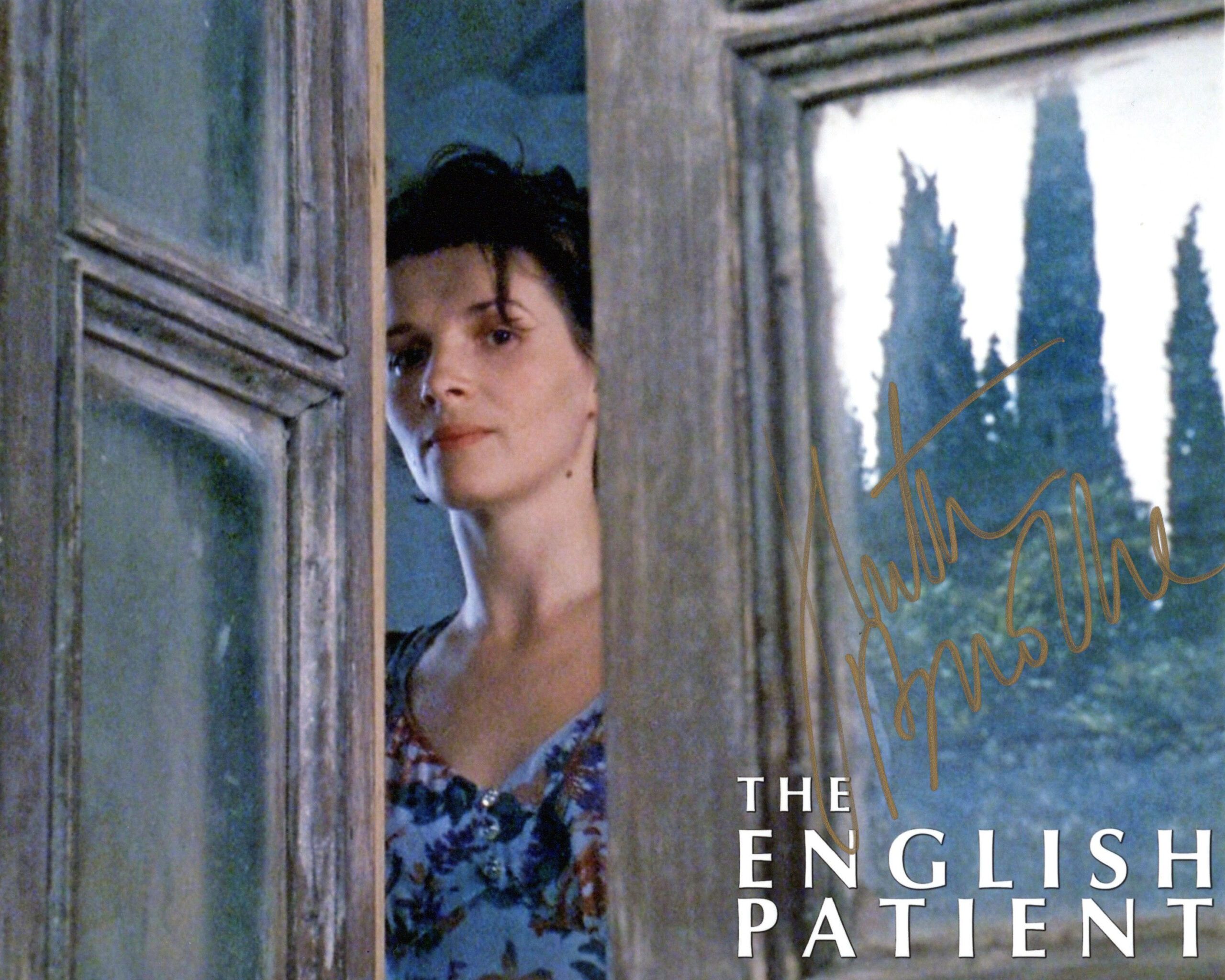 2560x2048 Juliette Binoche Photo English Patient. Original Autograph for Charity