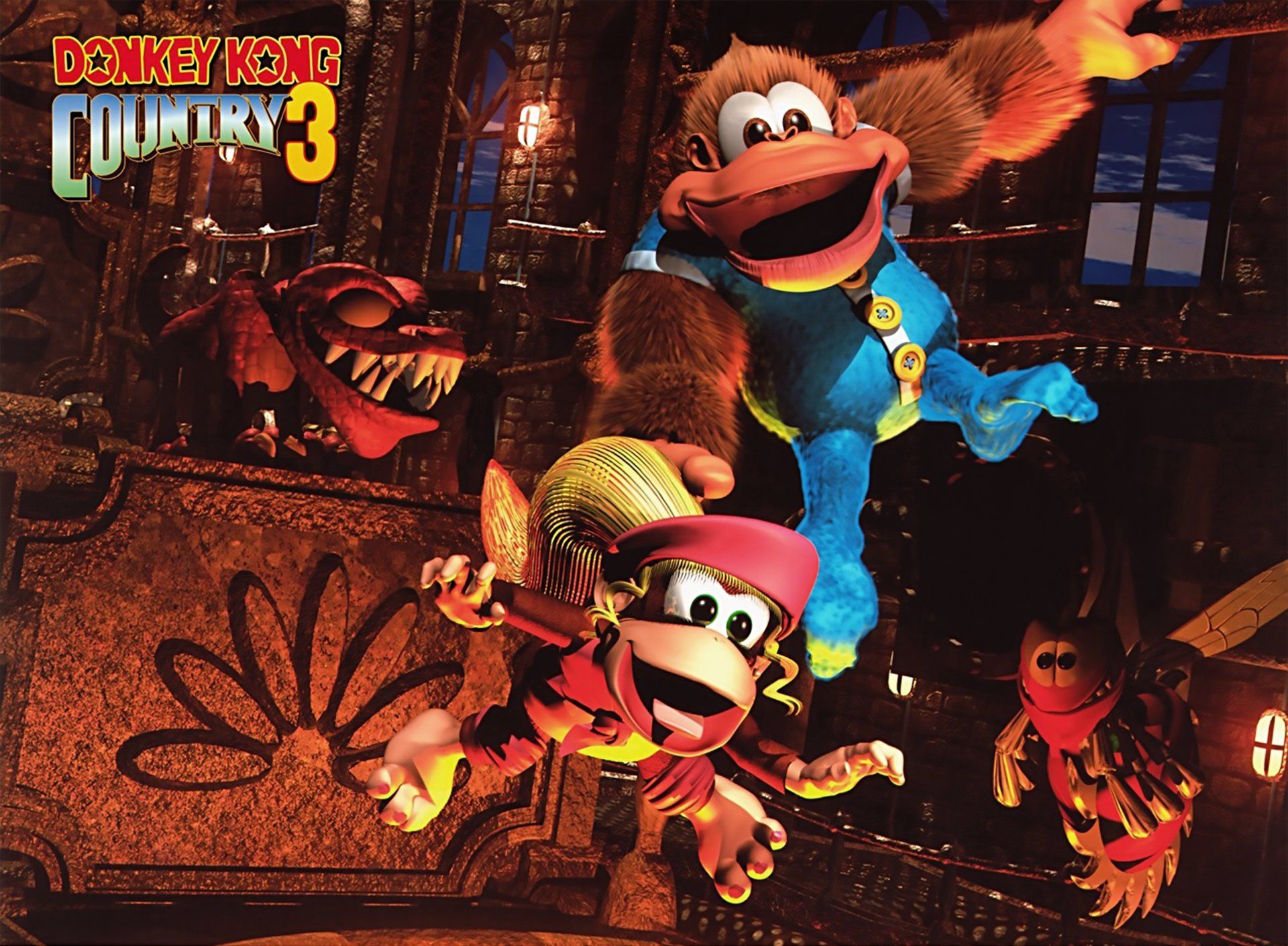 1920x1410 Donkey Kong Country 3: Dixie Kong's Double Trouble!