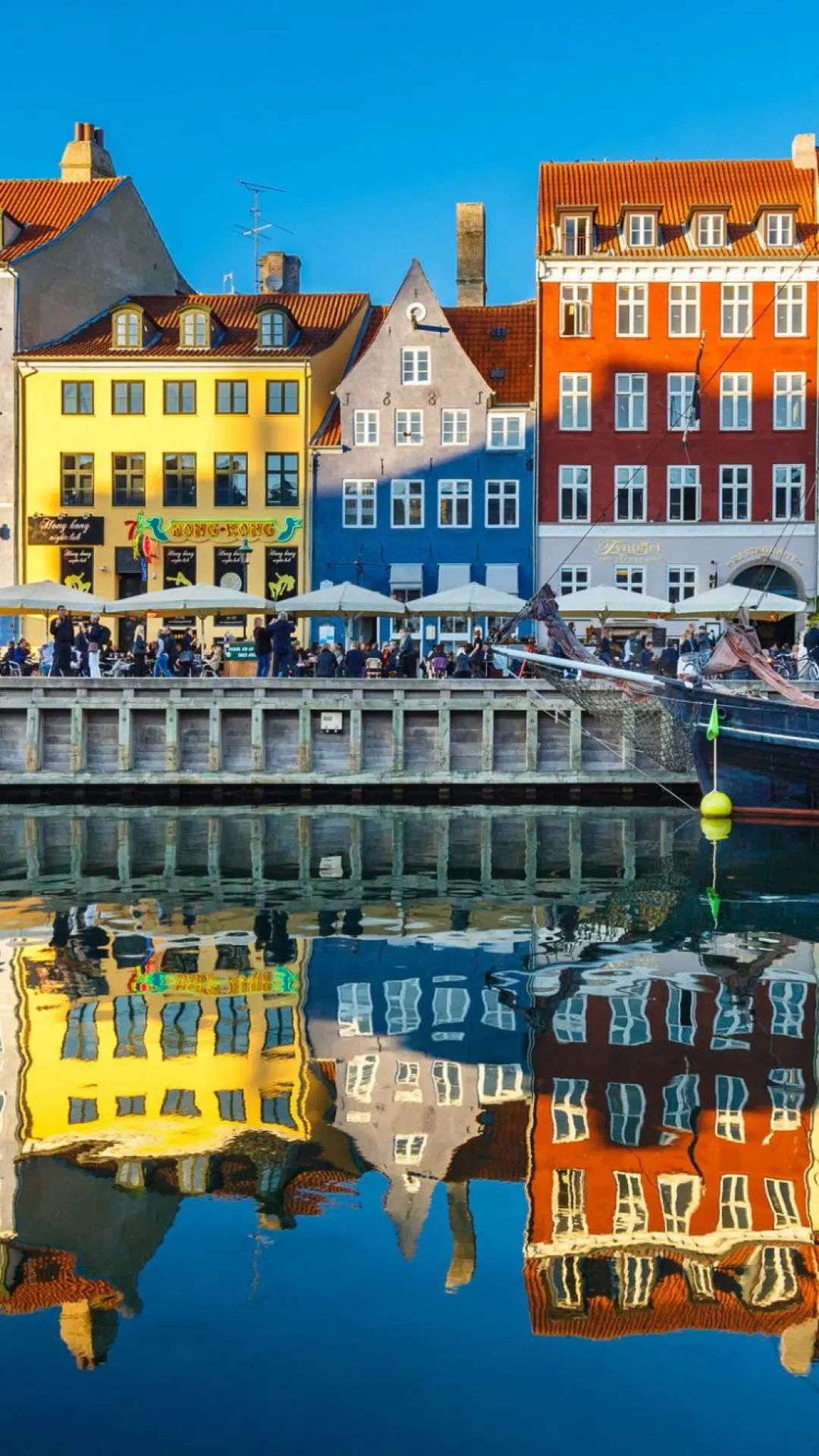 1080x1921 Nyhavn Wallpaper
