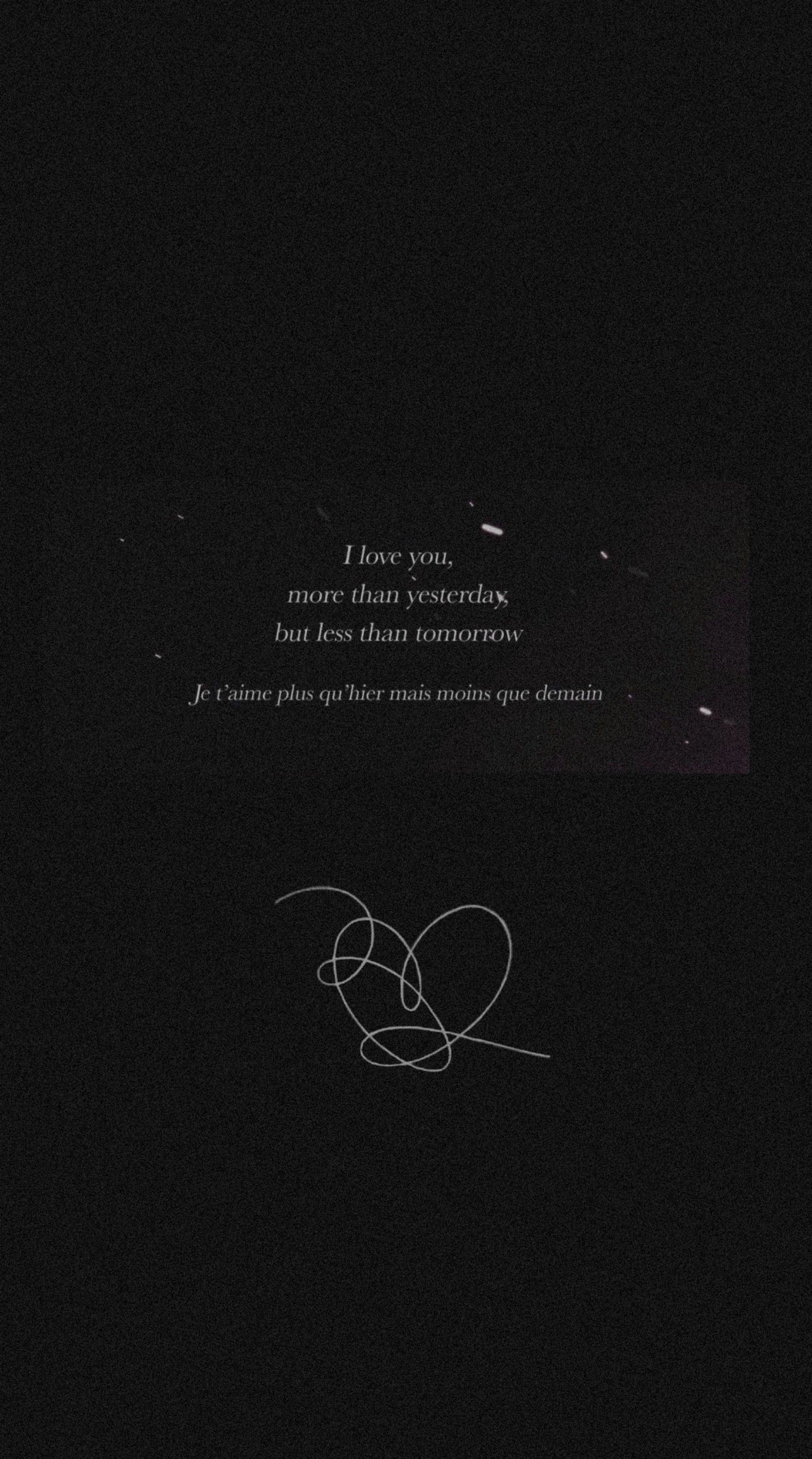 1708x3069 Bts Wallpaper ♡ Like Reblog If Saved !! Most Of These Are Quotes Said By Namjoon On Their Hyyh Tour :)