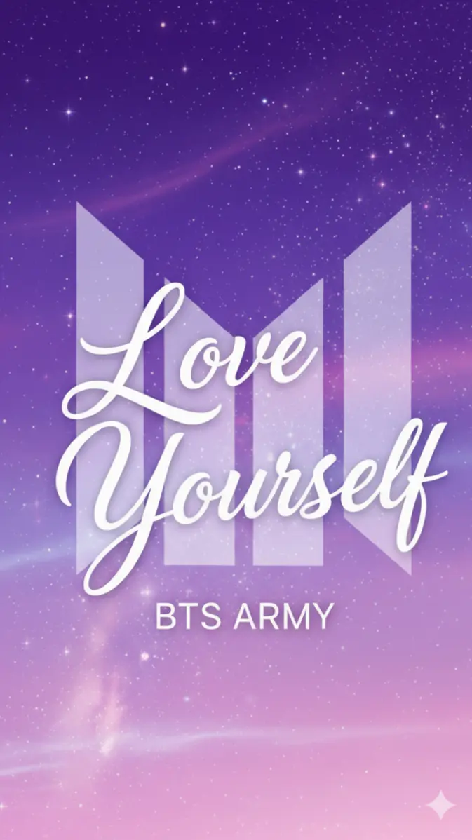 673x1198 Love Yourself BTS Quote Wallpaper Blossom Aesthetic wallpaper