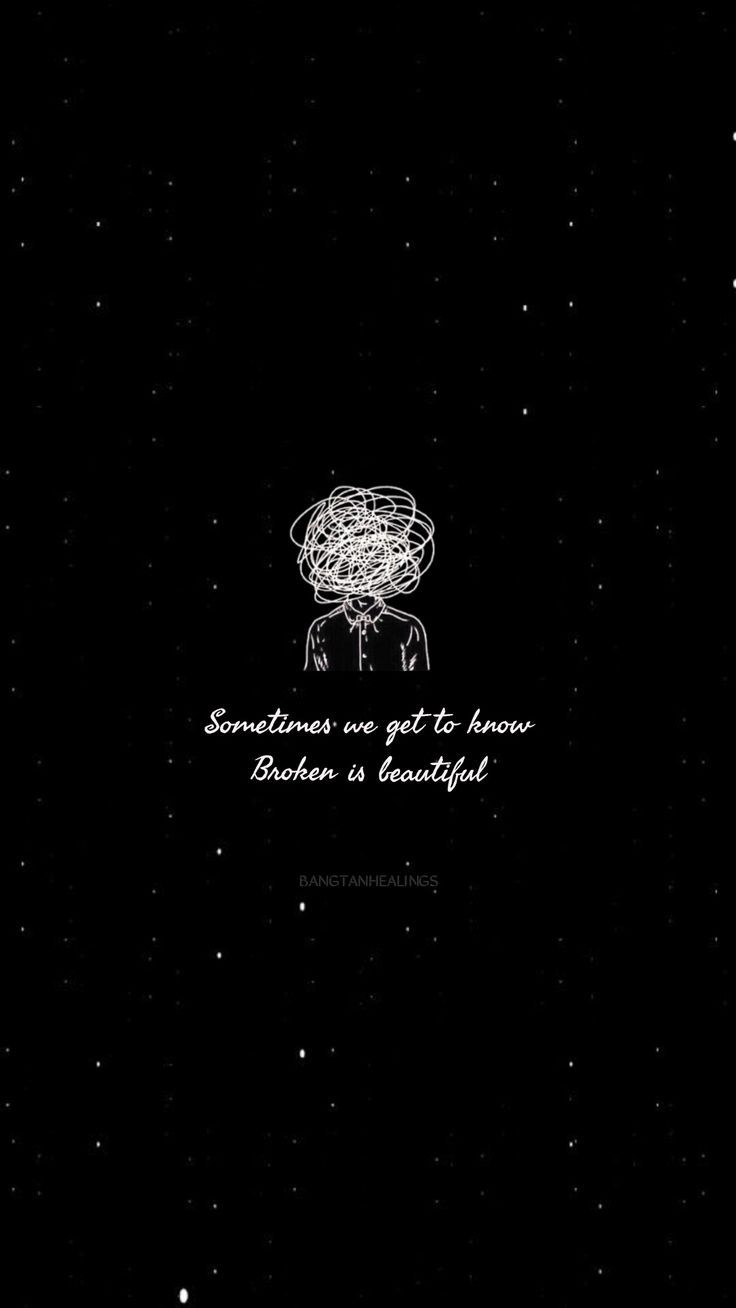 736x1308 BTS Wallpaper. Life quotes picture, Words wallpaper, Android wallpaper vintage