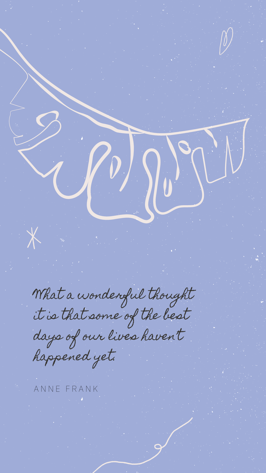 1080x1920 Quote Wallpaper about New Beginnings to Ring in the New Year