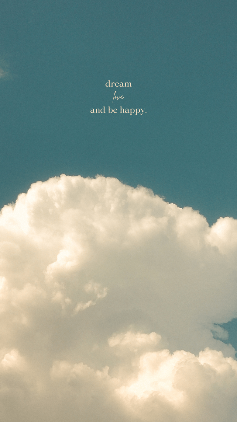 780x1387 Inspirational Blue Wallpaper's Ko Fi Shop