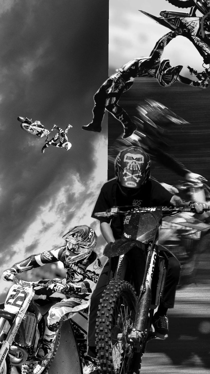736x1308 Dirtbike aesthetic. Dirt bike collage, Dirt bike photohoot, Moto wallpaper