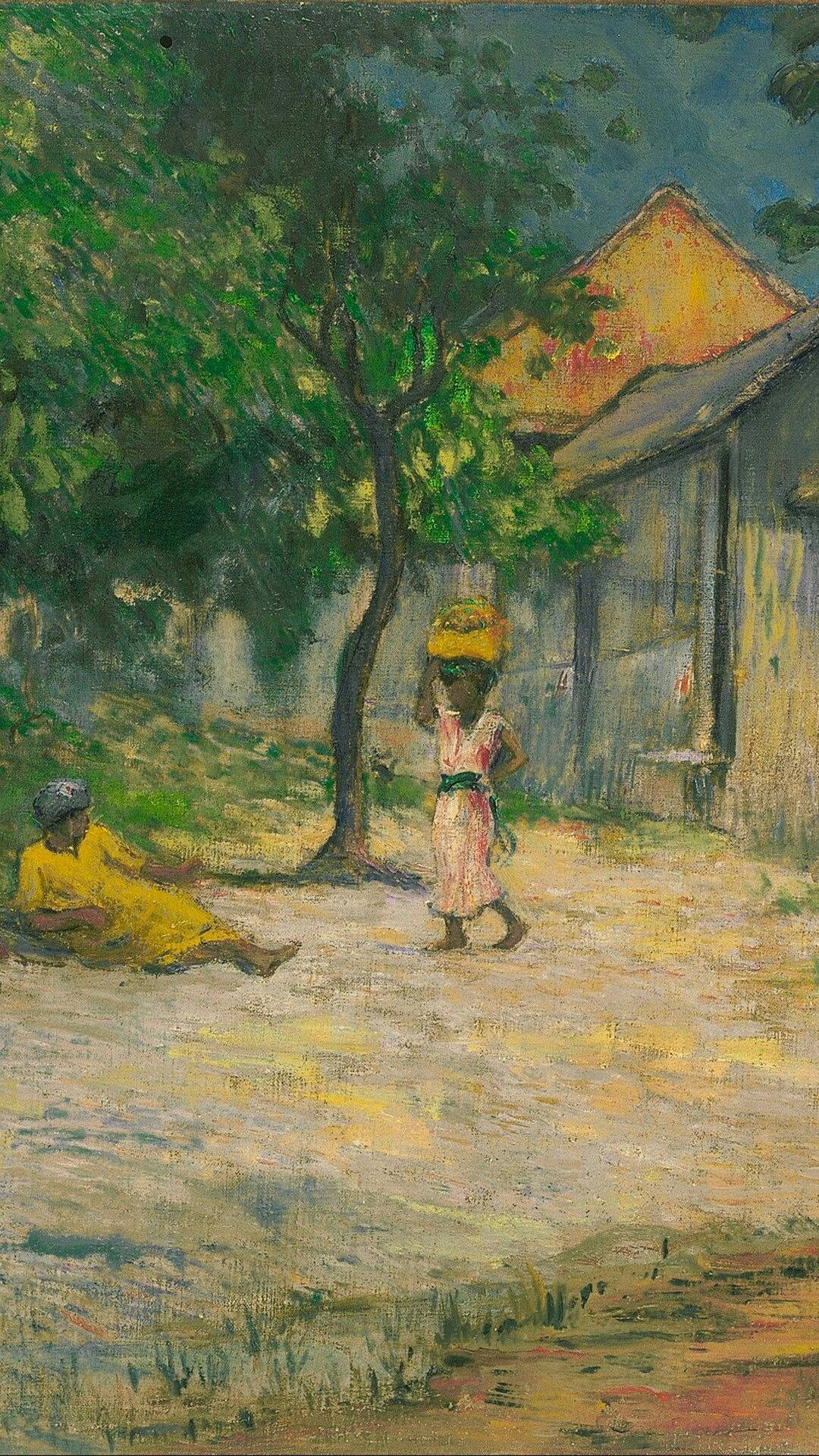 1080x1920 Download Paul Gauguin's Famous Paintings iPhone Wallpaper