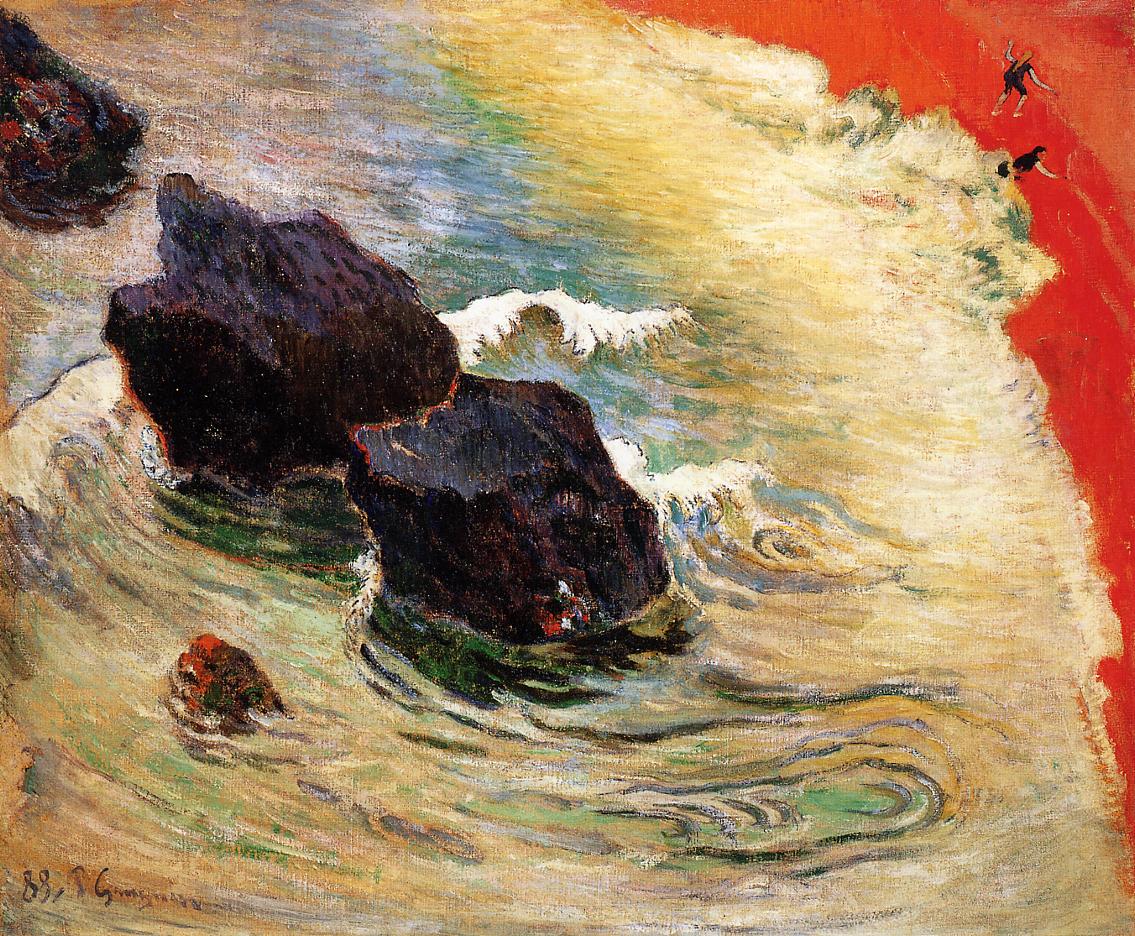 1135x936 The Wave (Paul Gauguin)