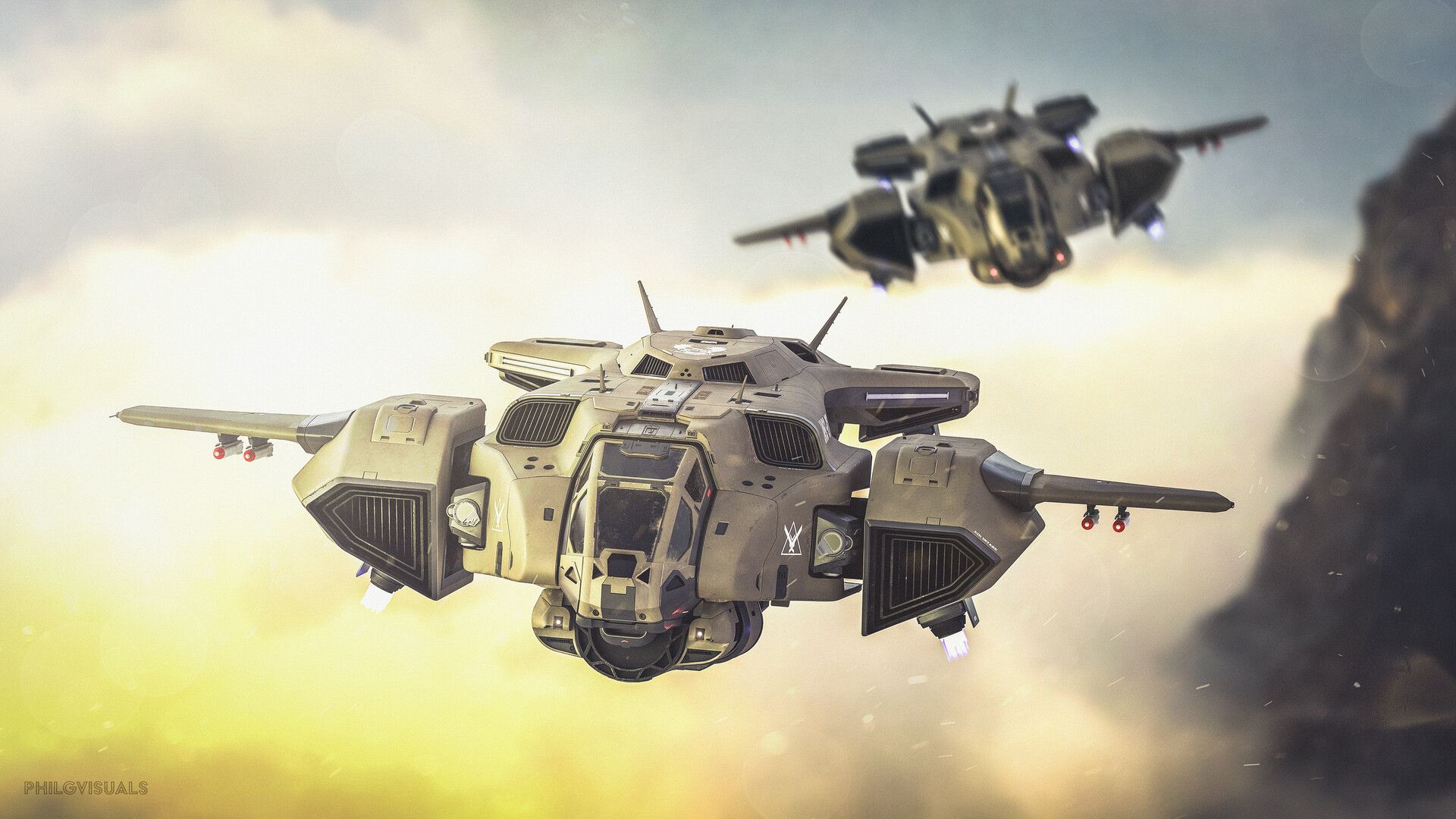 1920x1080 Halo Pelican Wallpaper