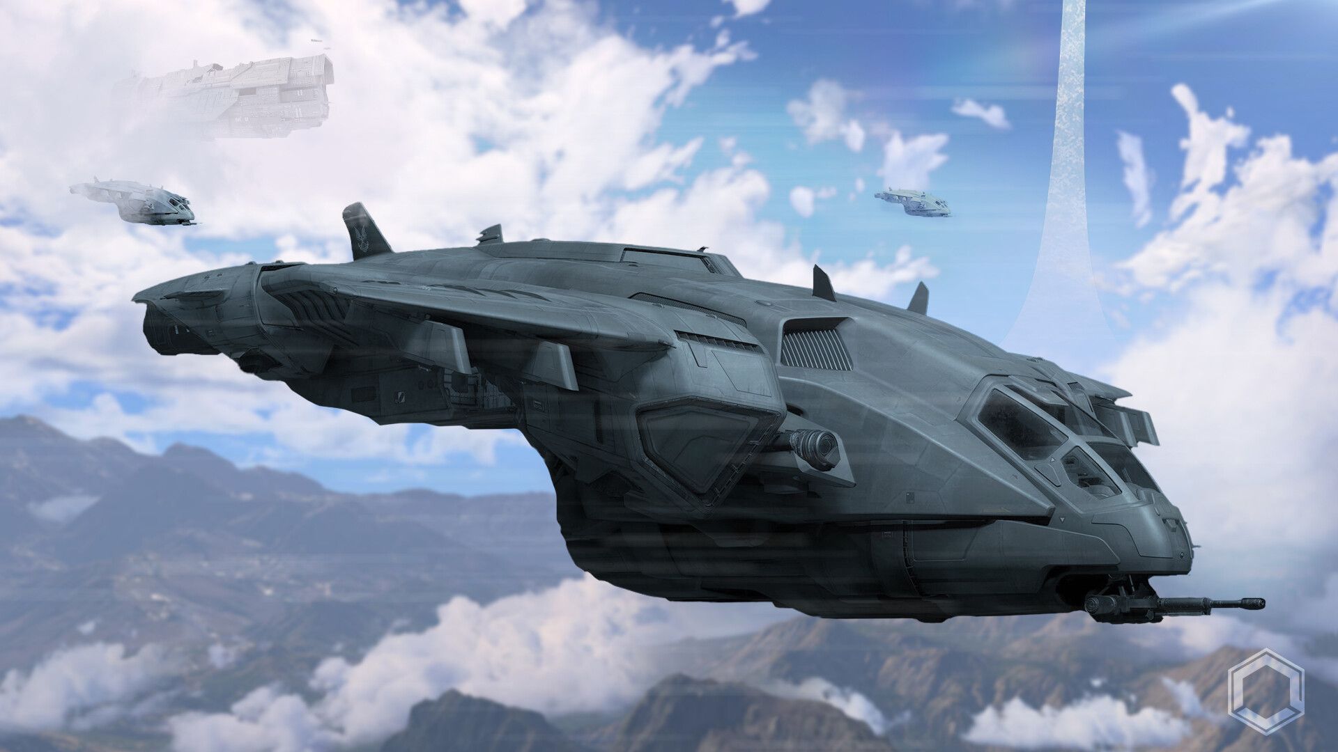 1920x1080 Halo Pelican Wallpaper