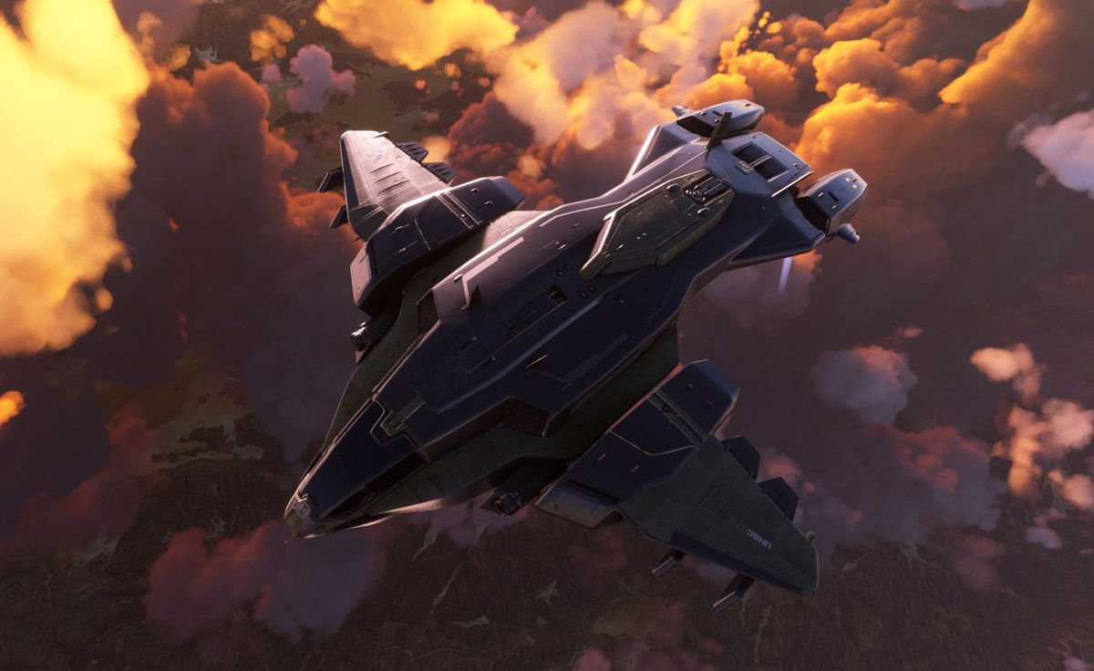 1200x736 Halo's D77 TC Pelican Dropship Now Available As Free DLC For MSFS