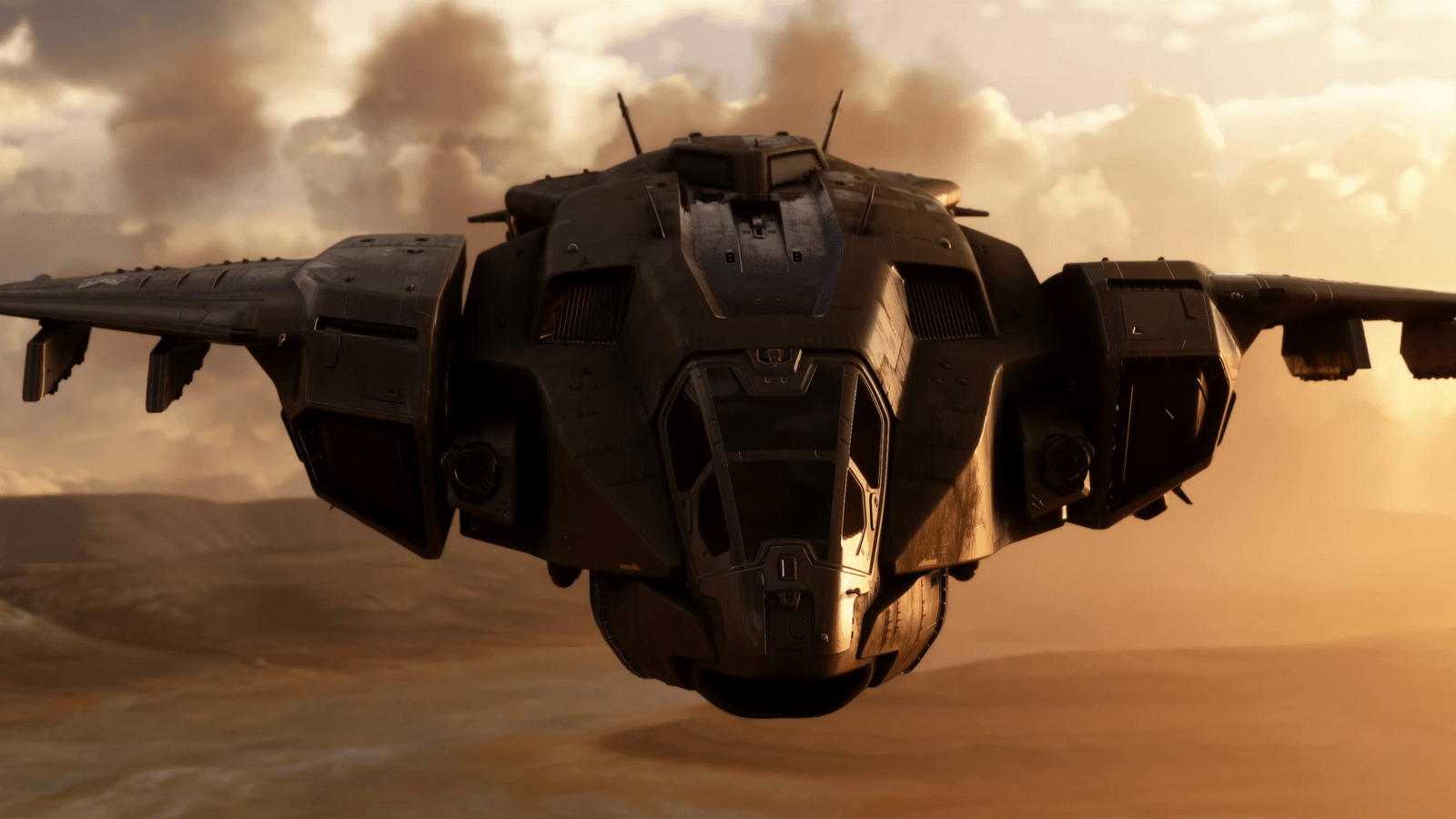 1600x900 Microsoft Flight Simulator gets Halo's Pelican. Rock Paper Shotgun