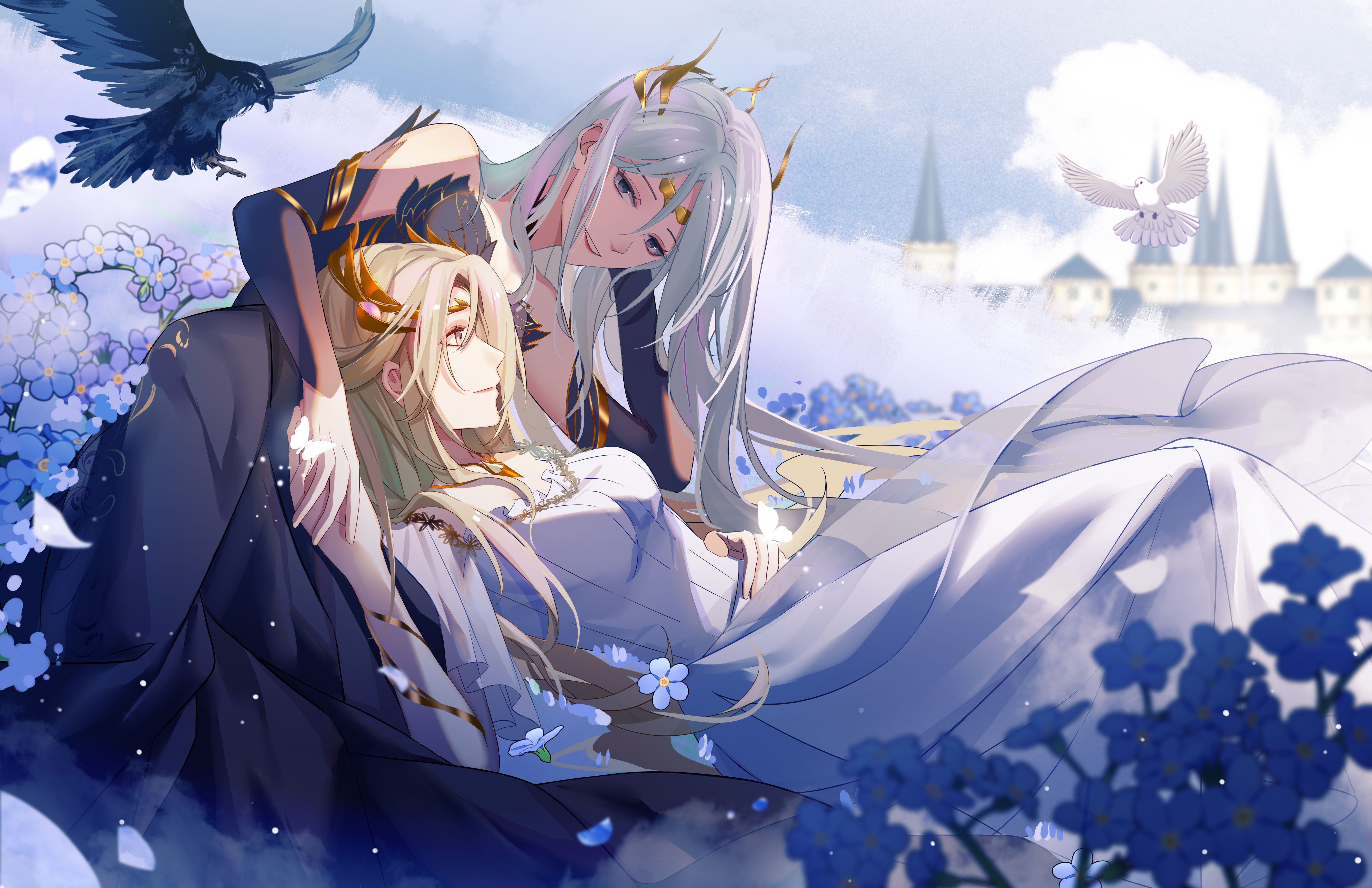 5311x3438 Enjoying Qian Renxue Fanart (Not Mine)