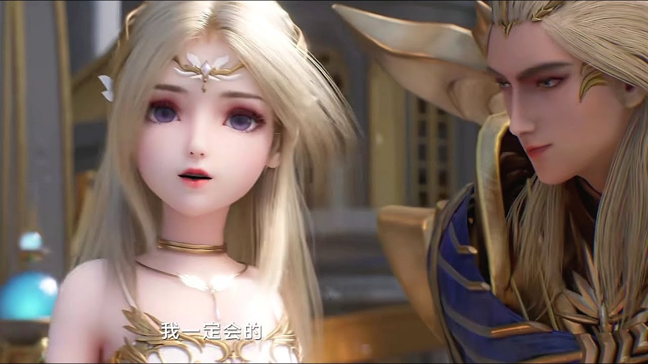 1280x720 Game CG. Soul Land Angel Qian Renxue (Childhood) 斗罗大陆魂师对决CG千仞雪天使童年 Douluo Dalu Game 2022