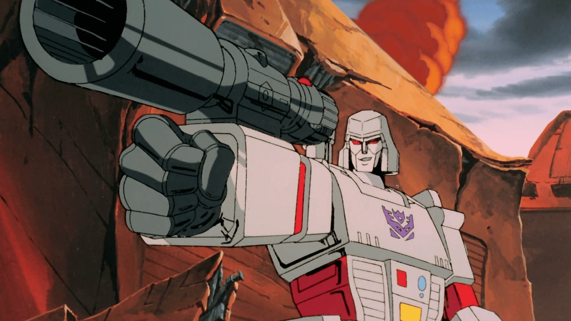 1920x1080 Megatron Unleashed: HD Transformers TV Show Wallpaperx1080