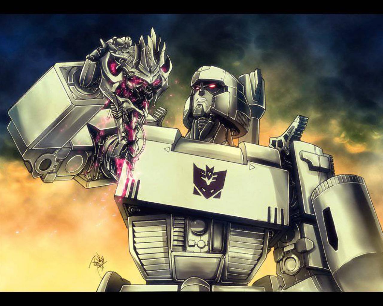 1280x1024 Transformers G1 Megatron Wallpaper