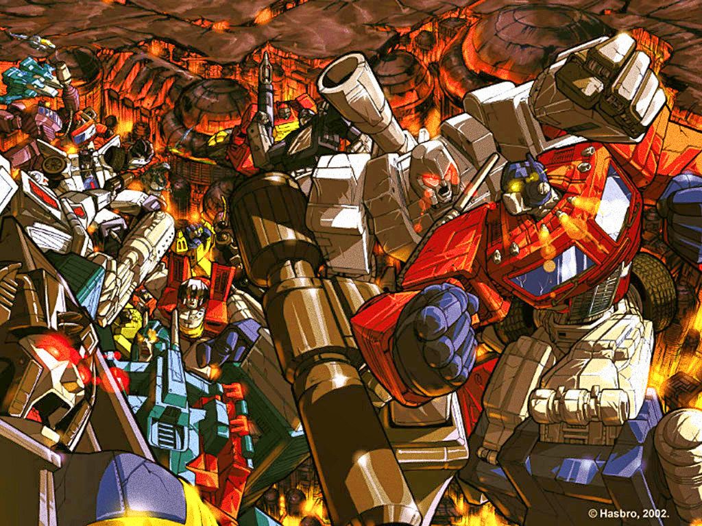 1024x768 wallpaper optimus prime vs megatron (1)