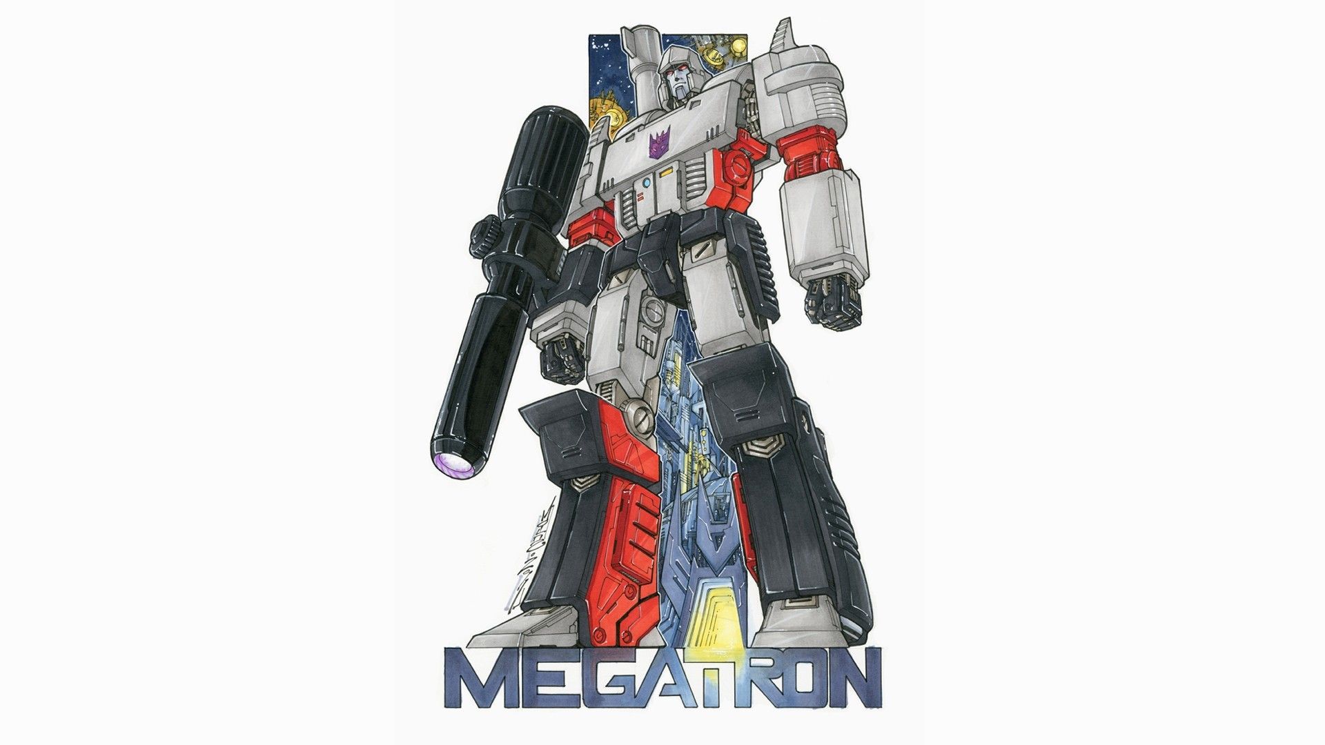 1920x1080 Megatron Comics
