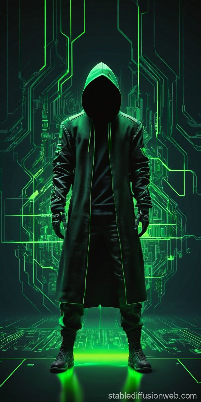 704x1408 wallpaper hacker Prompts. Stable Diffusion Online