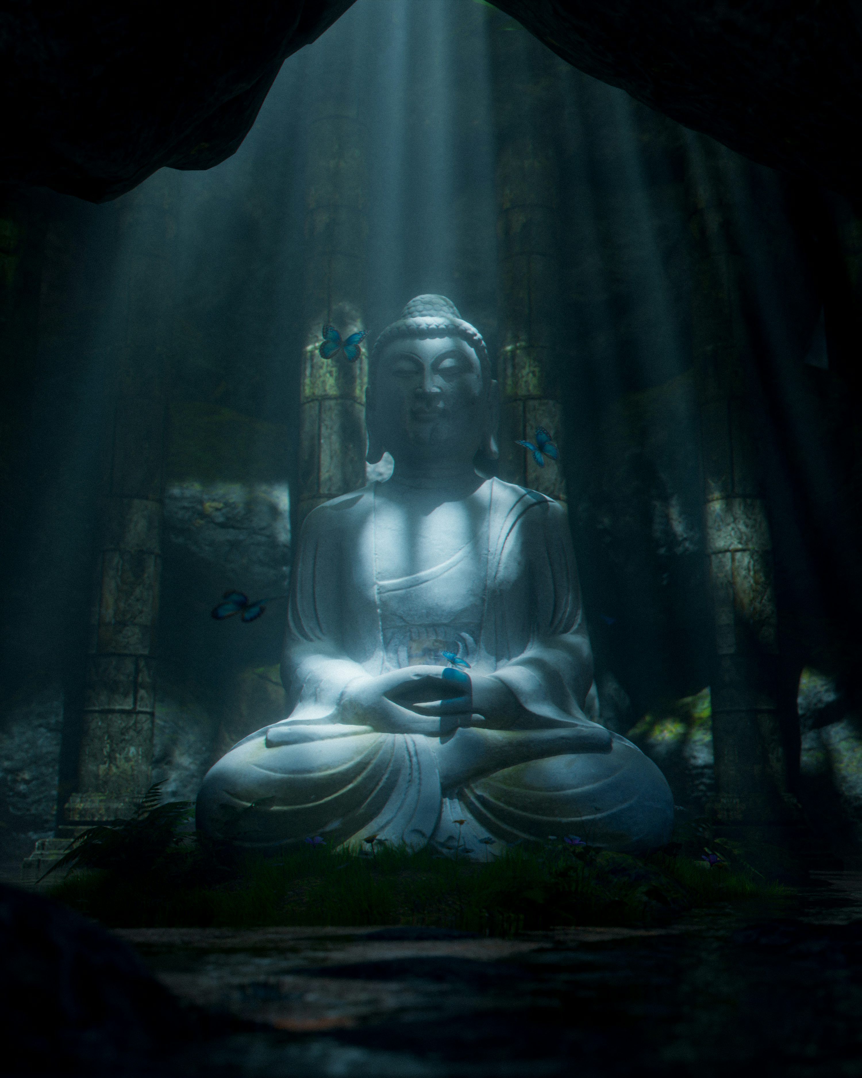 3000x3750 Buddha Wallpaper Picture Image