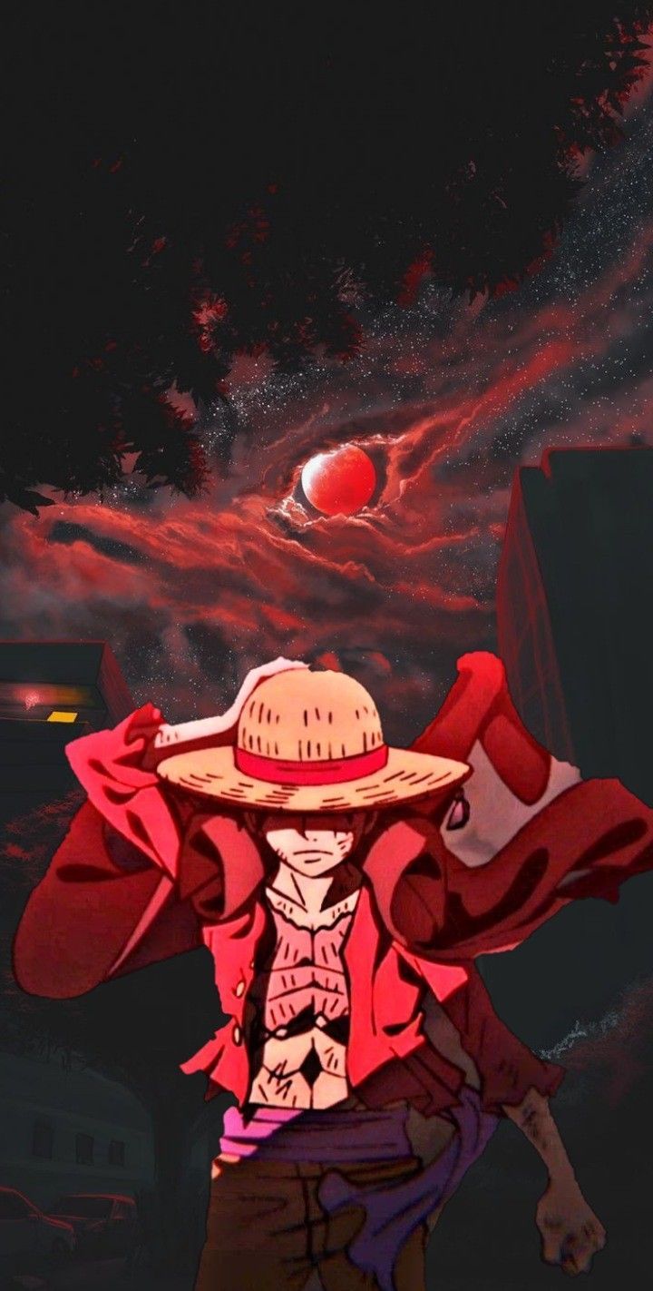 720x1422 Yonko Luffy Wallpaper