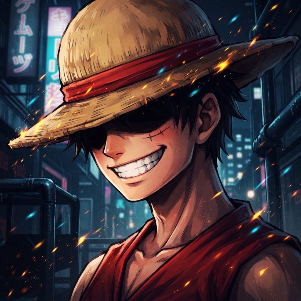 1024x1024 Best Luffy PFP. Free Download, Aesthetic, One Piece, 4K PFP World