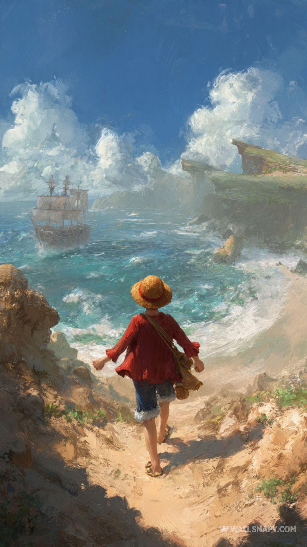 1080x1920 Monkey d luffy free 4k wallpaper