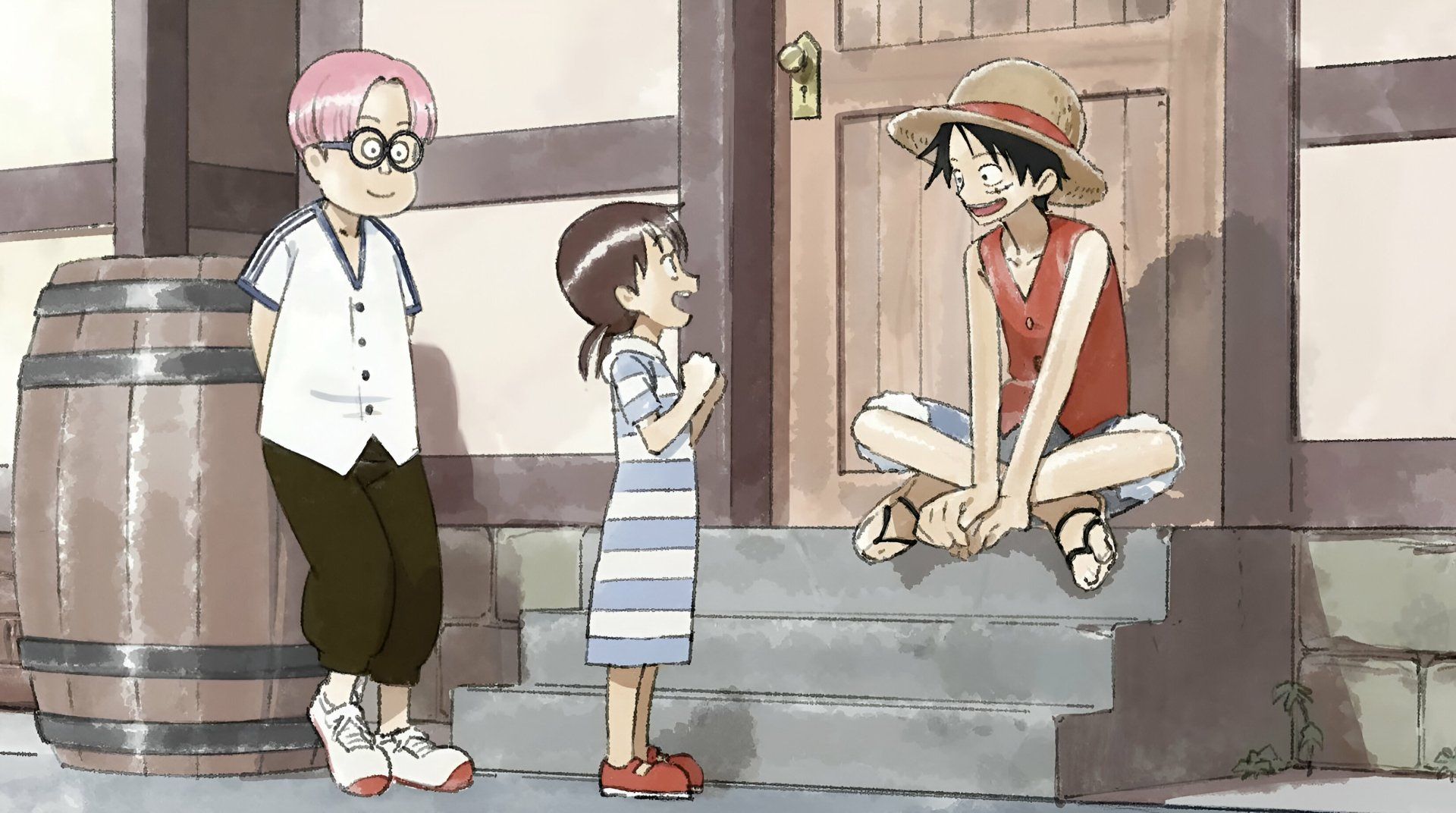 1920x1072 Download Anime The One Piece Monkey D. Luffy Koby (One Piece) One Piece HD Wallpaperx1844