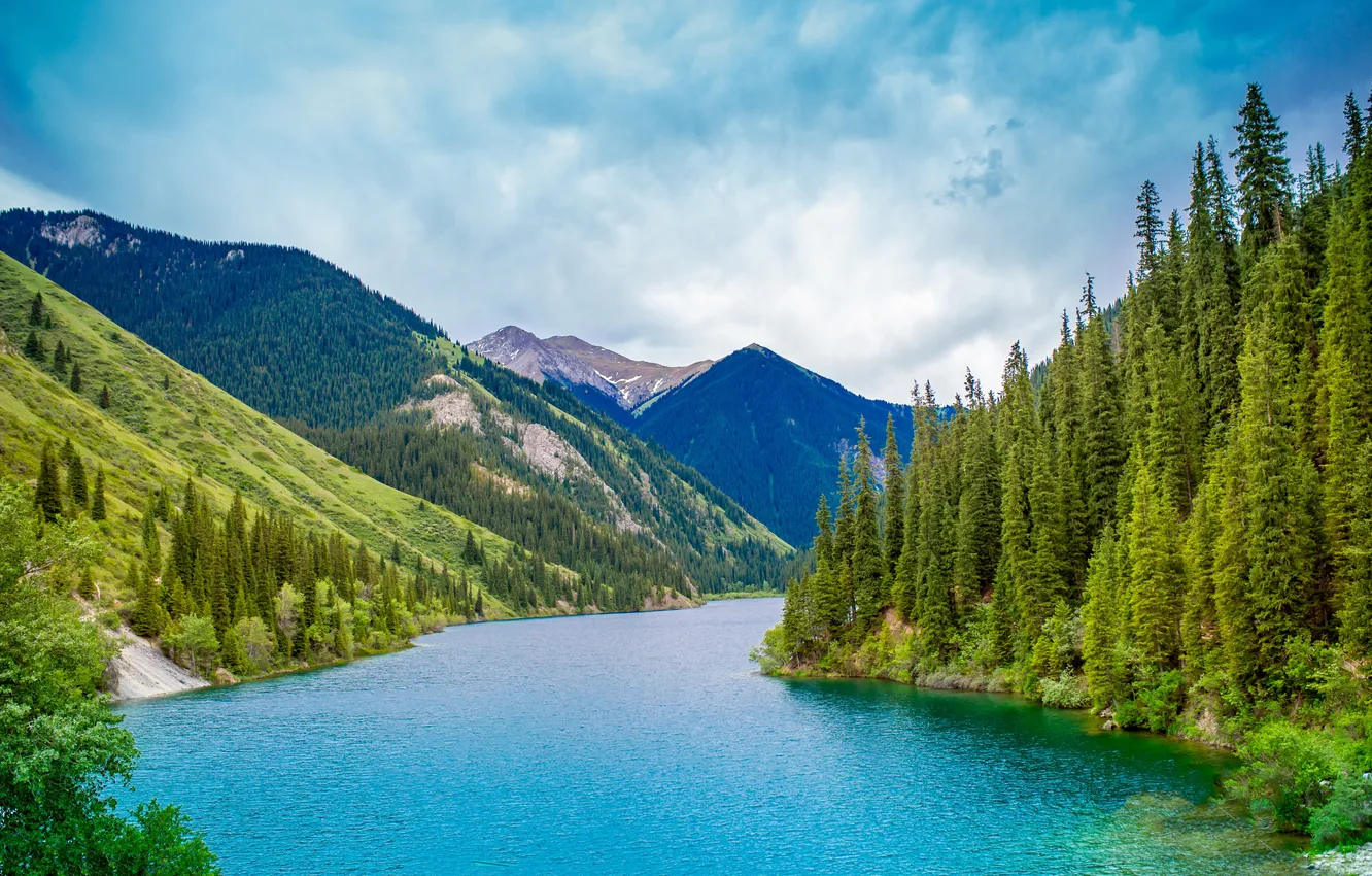 1332x850 Free summer, landscape, nature, water, mountain wallpaper for desktop and phone