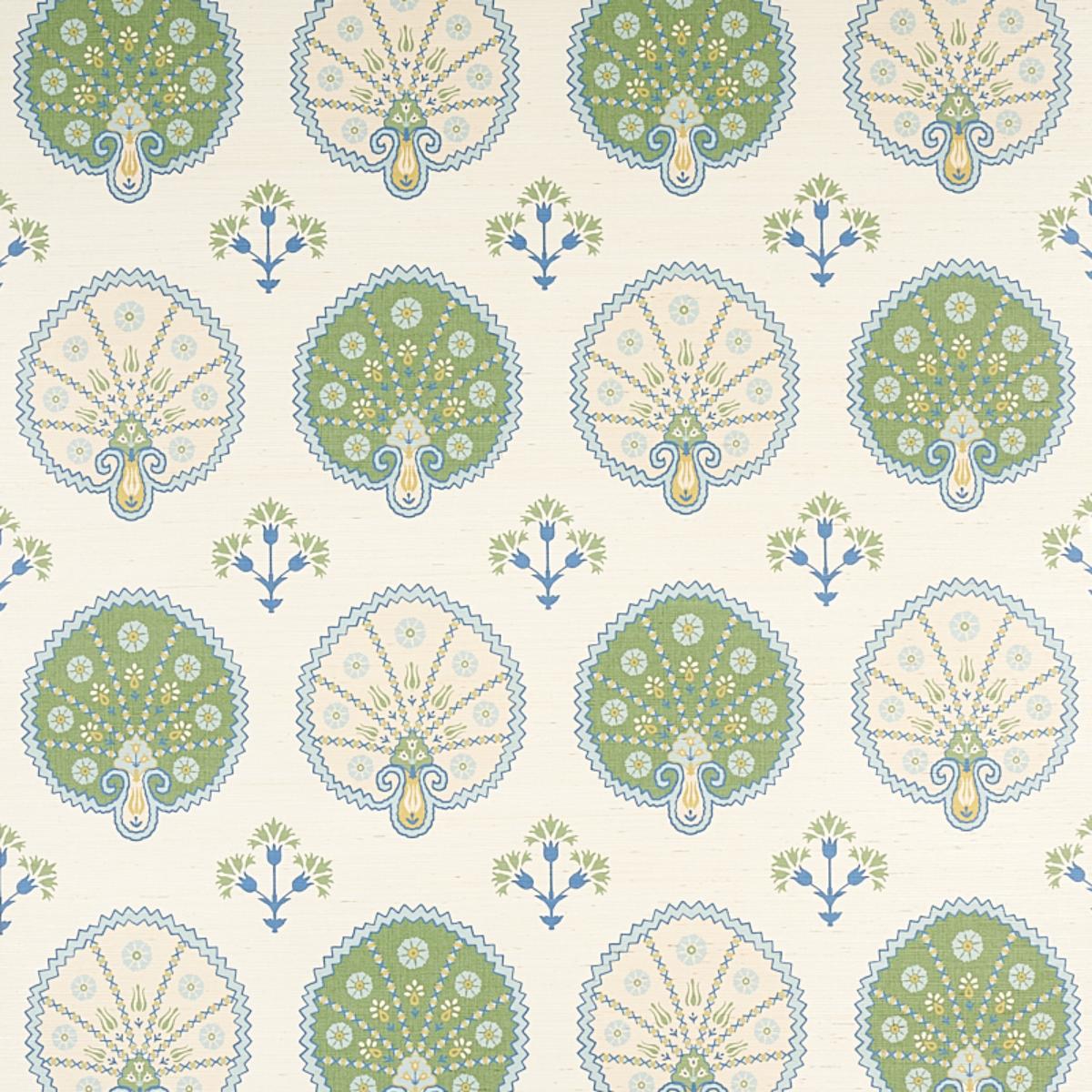 1200x1200 Schumacher Chamba Crown Sisal Grasscloth Unpasted Wallpaper