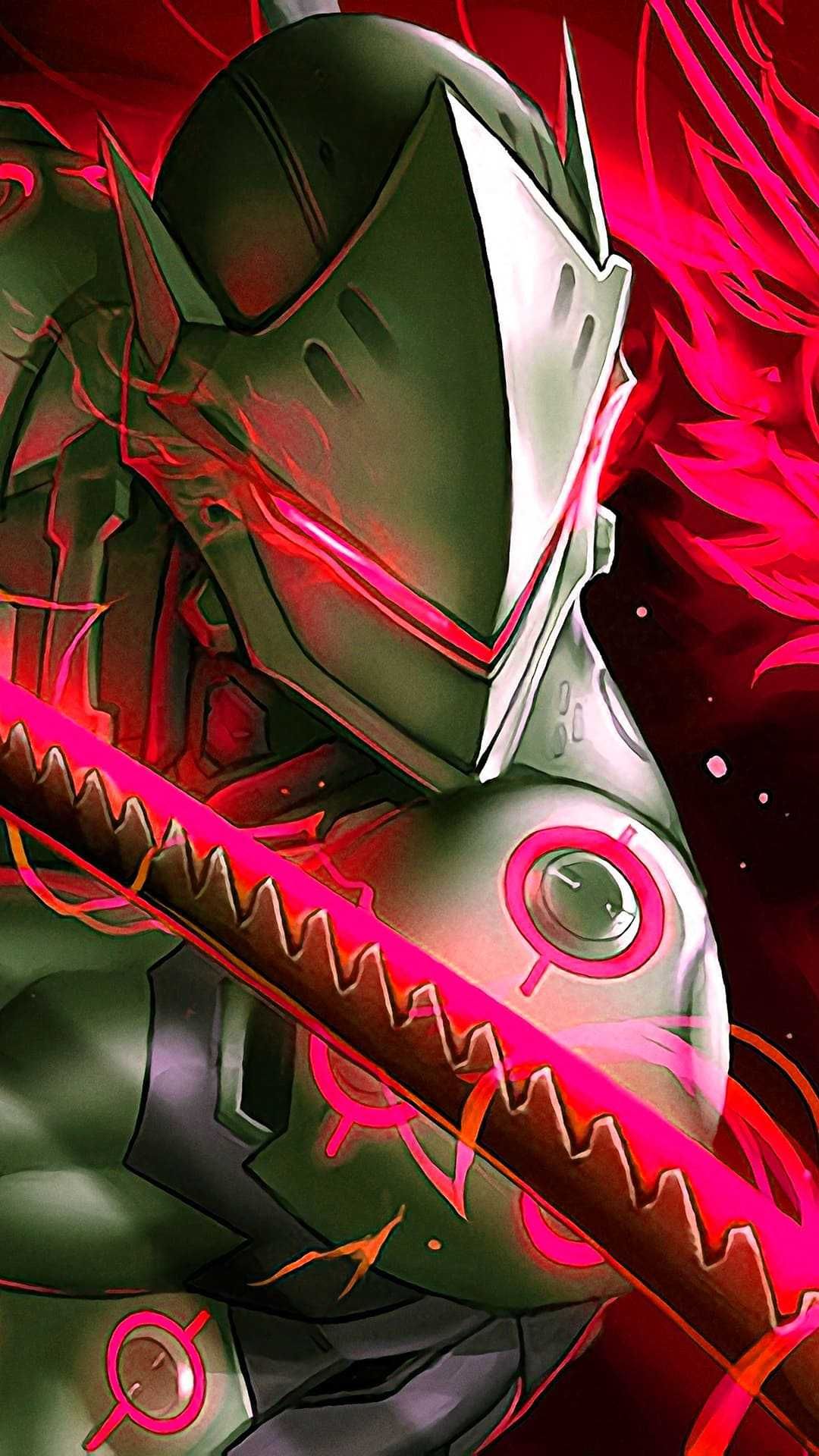 1080x1920 Genji Phone Wallpaper