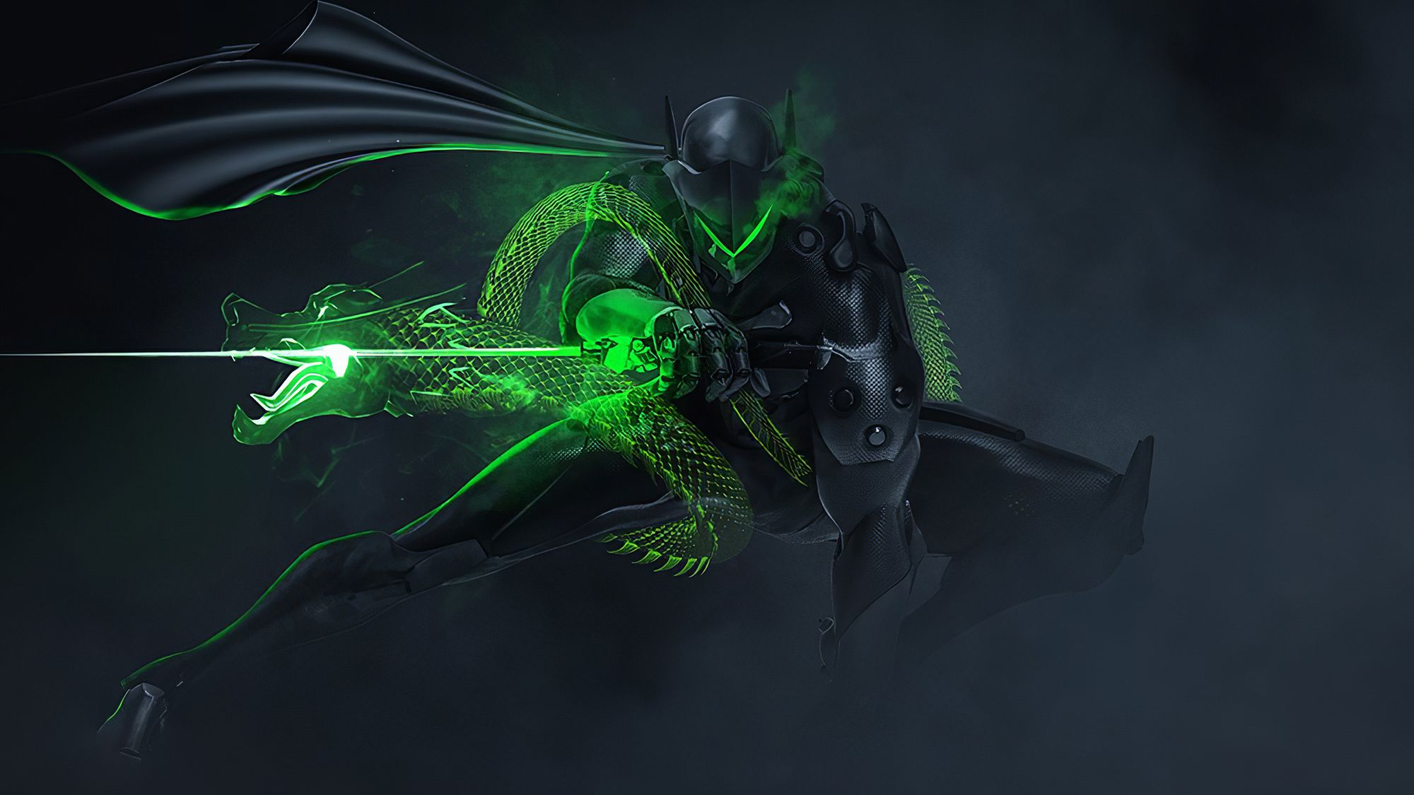2000x1125 Genji Ultron Wallpaper, HD Games Wallpaper, 4k Wallpaper, Image, Background, Photos and Picture