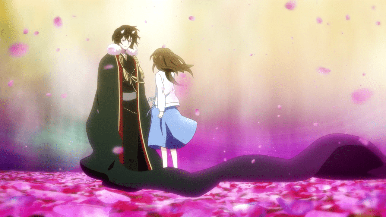 1280x720 Ginji, aoi tsubaki and wallpaper anime on