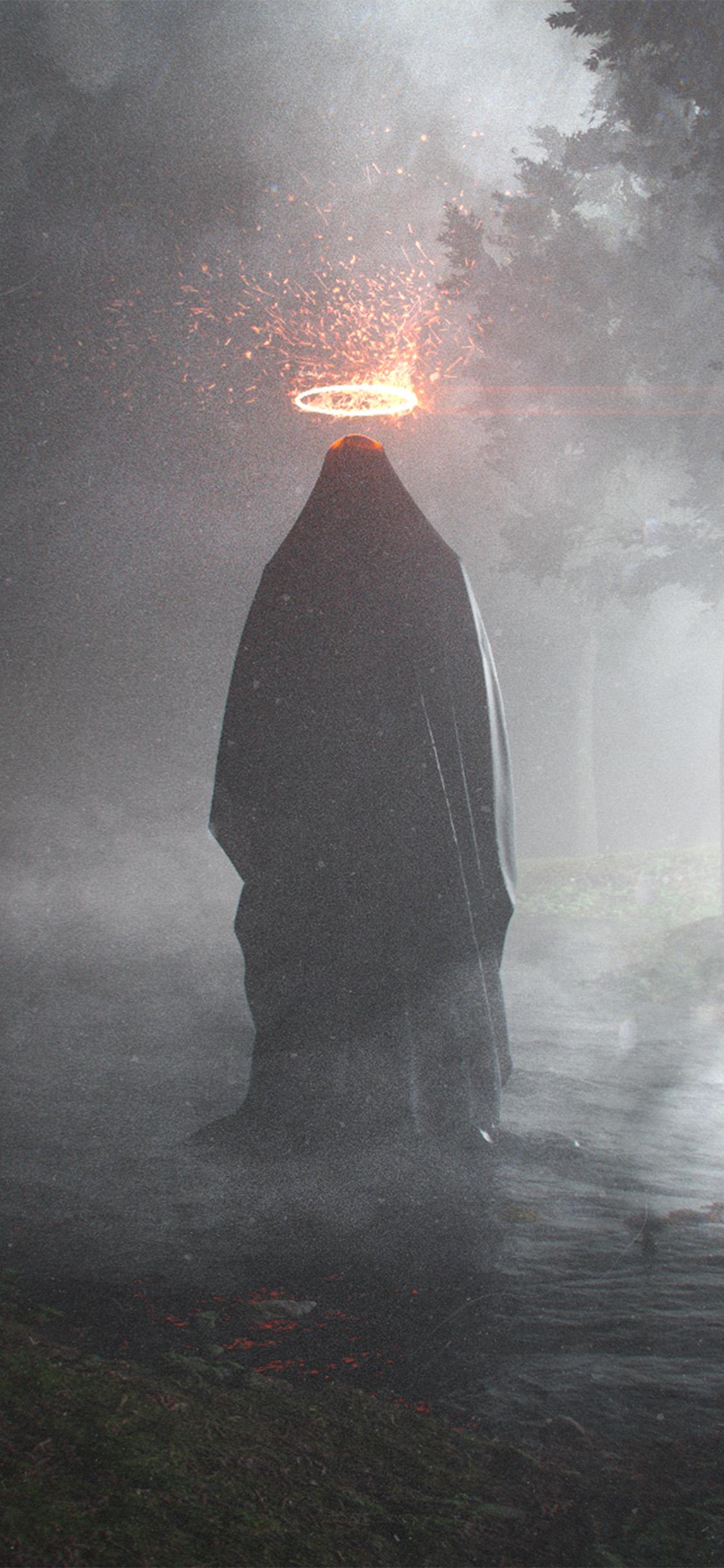 1125x2436 Scary 4k iPhone Wallpaper