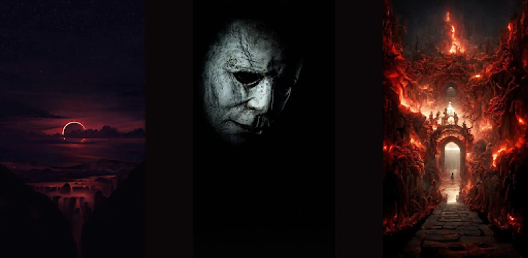 1843x900 Scary Wallpaper App for Android
