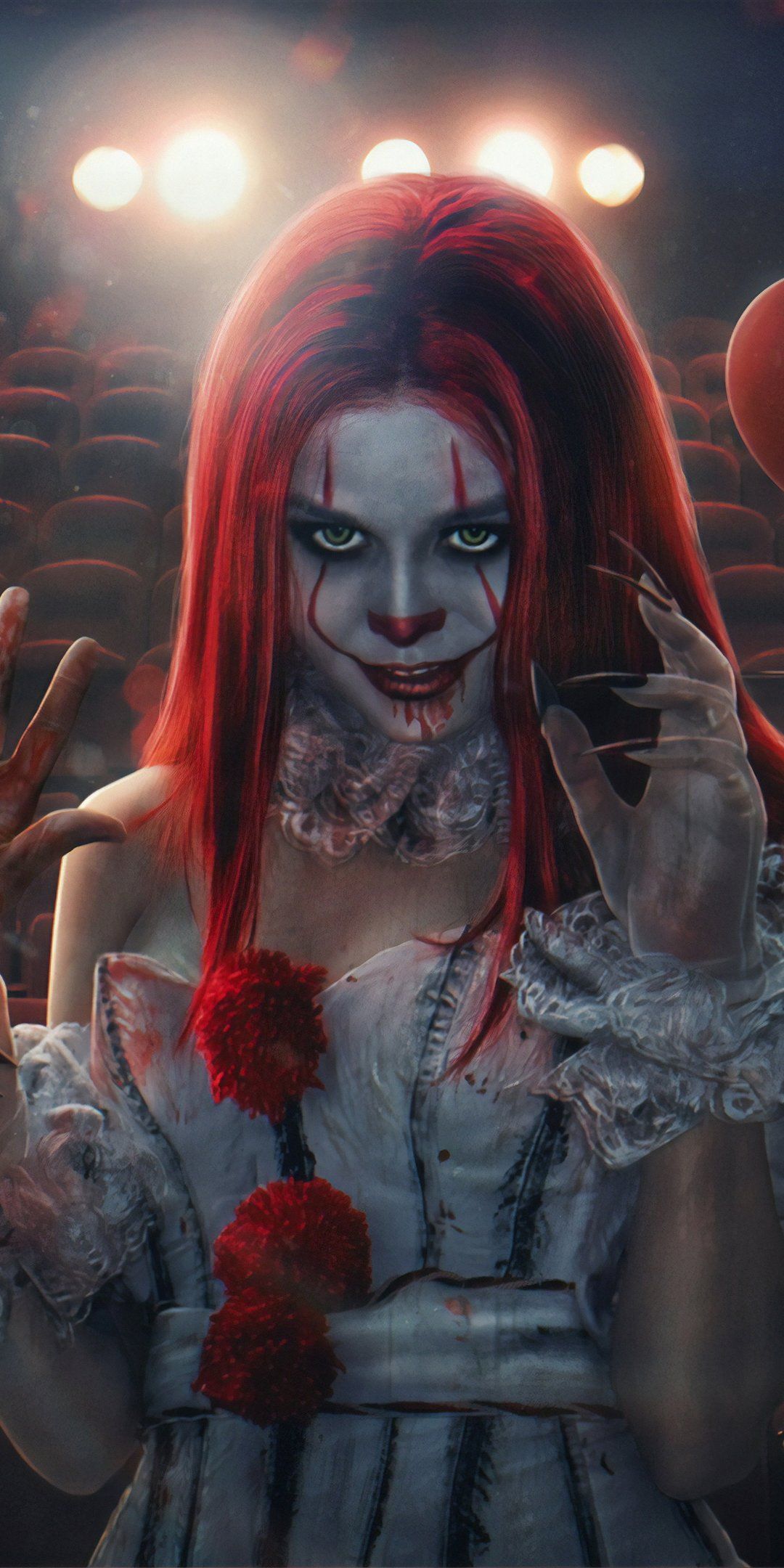 1080x2160 Scary Phone Wallpaper and iPhone Background