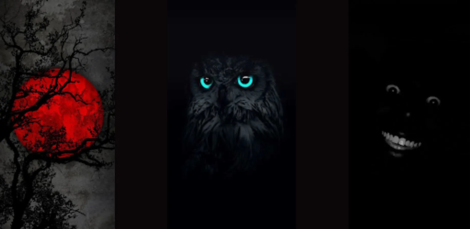 1843x900 Scary Wallpaper App for Android
